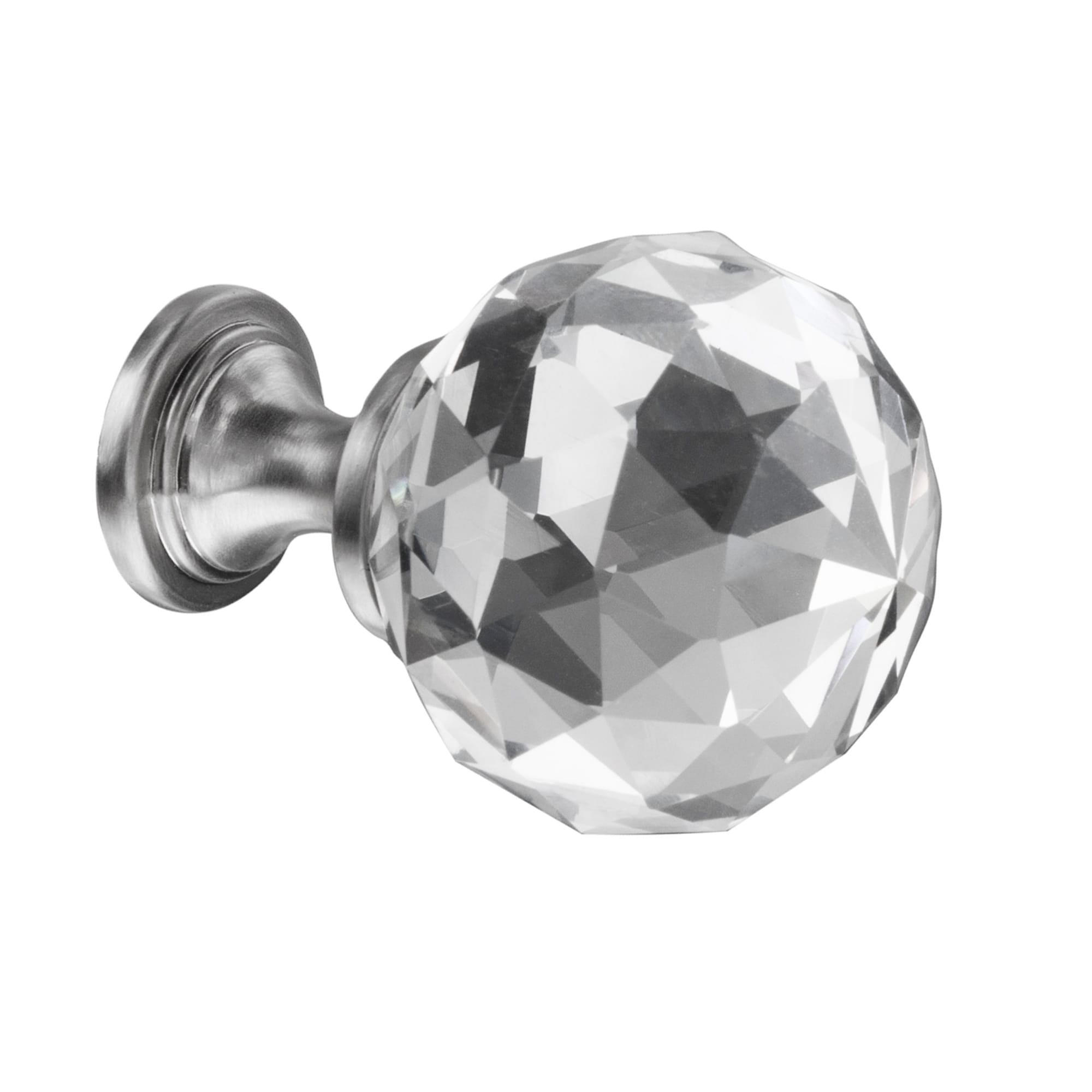 Sumner Street Home Hardware RL001998 Chloe 1-1/8-in Satin Nickel Round Traditional Cabinet Knob