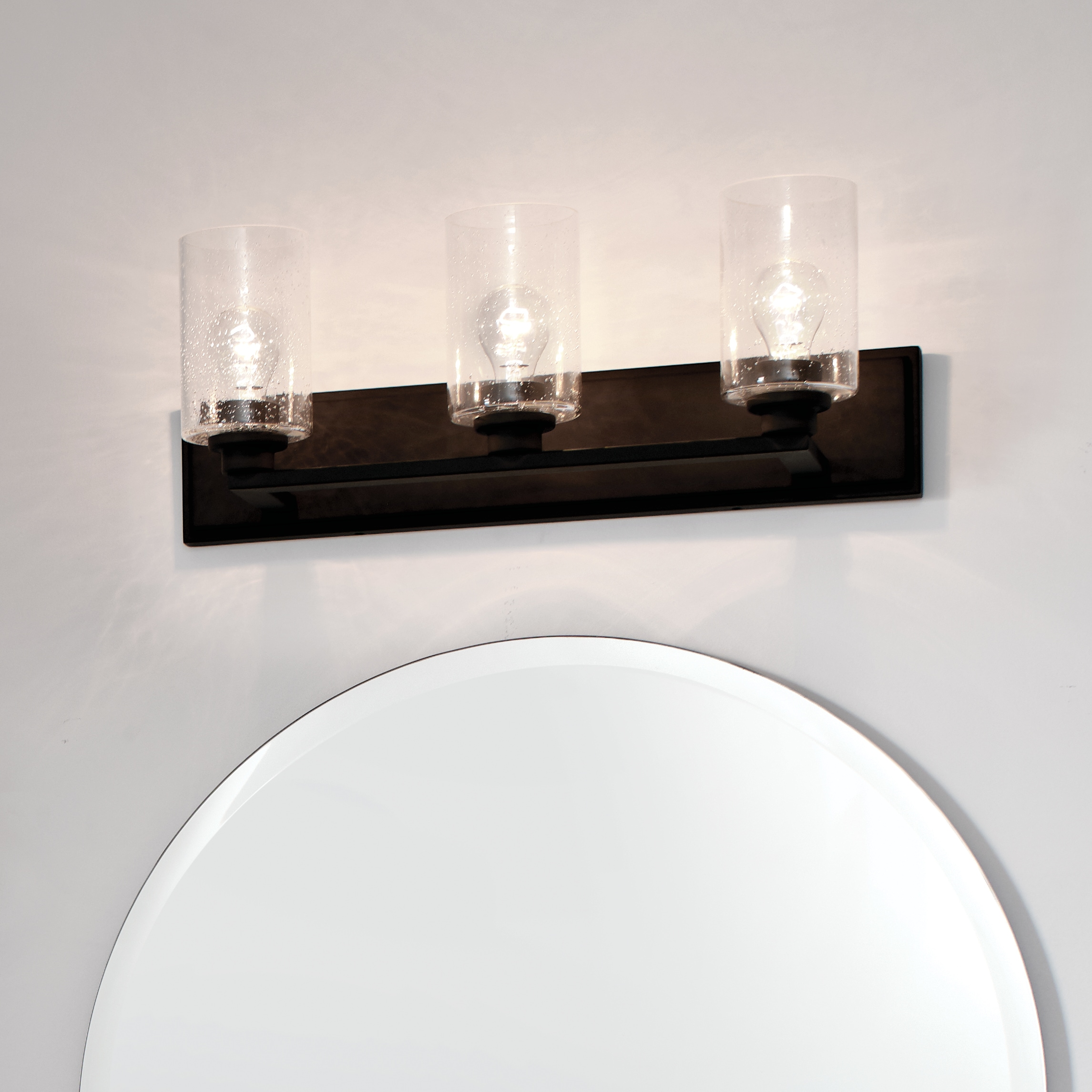Kichler 37490 Amity 23-in 3 -Light Bronze Transitional Vanity light