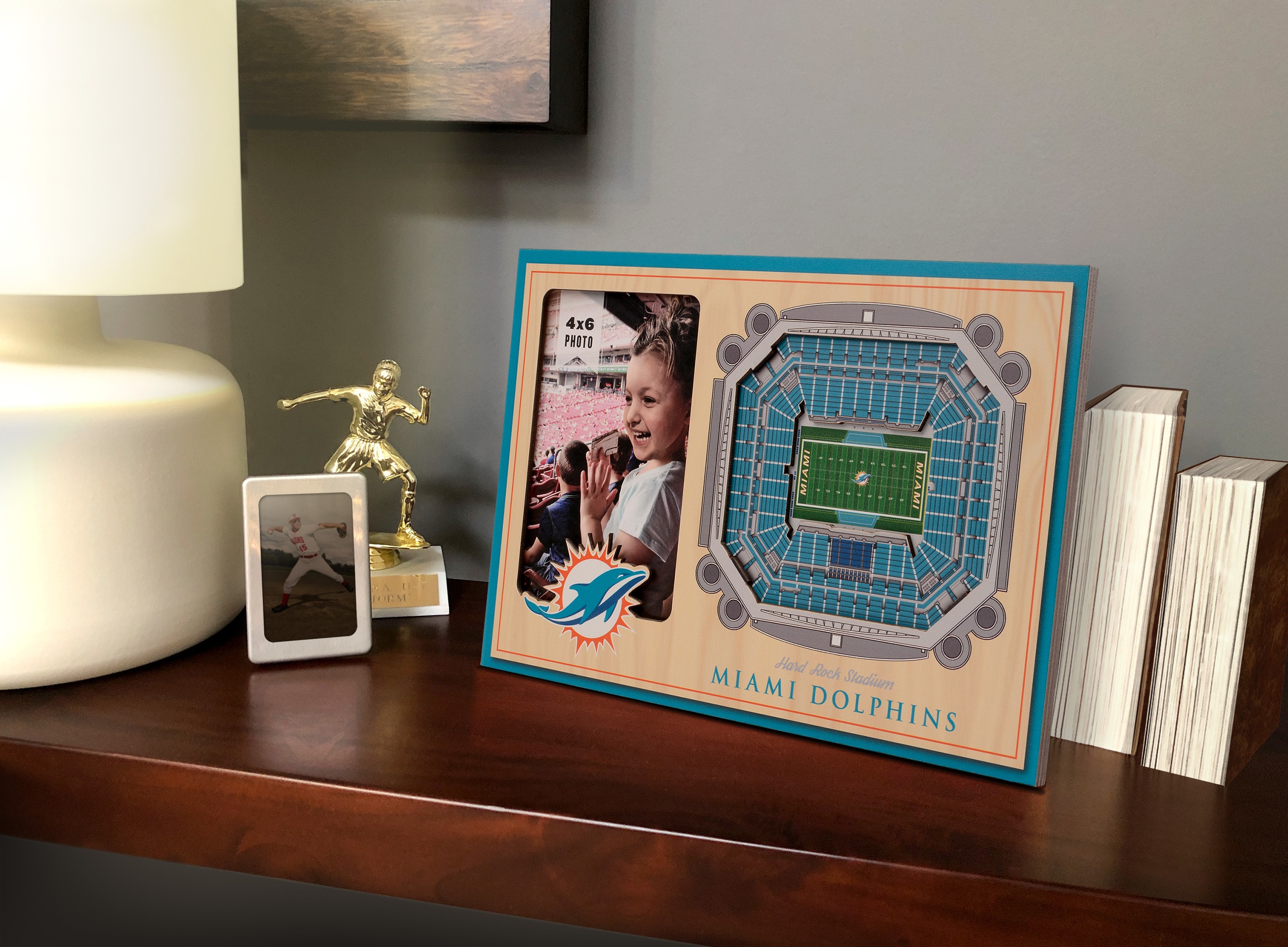 NFL 3D Stadium Wall Art - Miami Dolphins