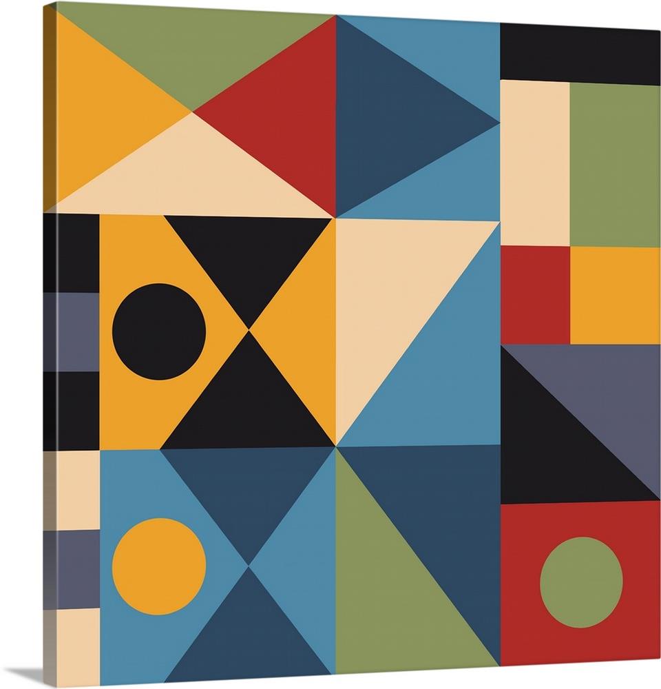 GreatBigCanvas 2533666-24-36X36 36-in H x 36-in W Abstract Print on Canvas