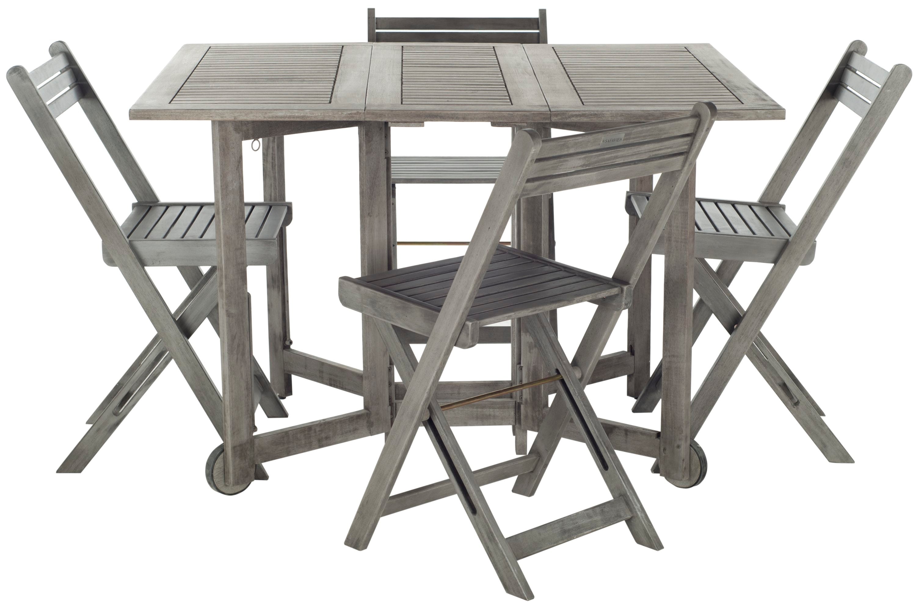 Safavieh Outdoor Living Collection Arvin 5-Piece Dining Set 