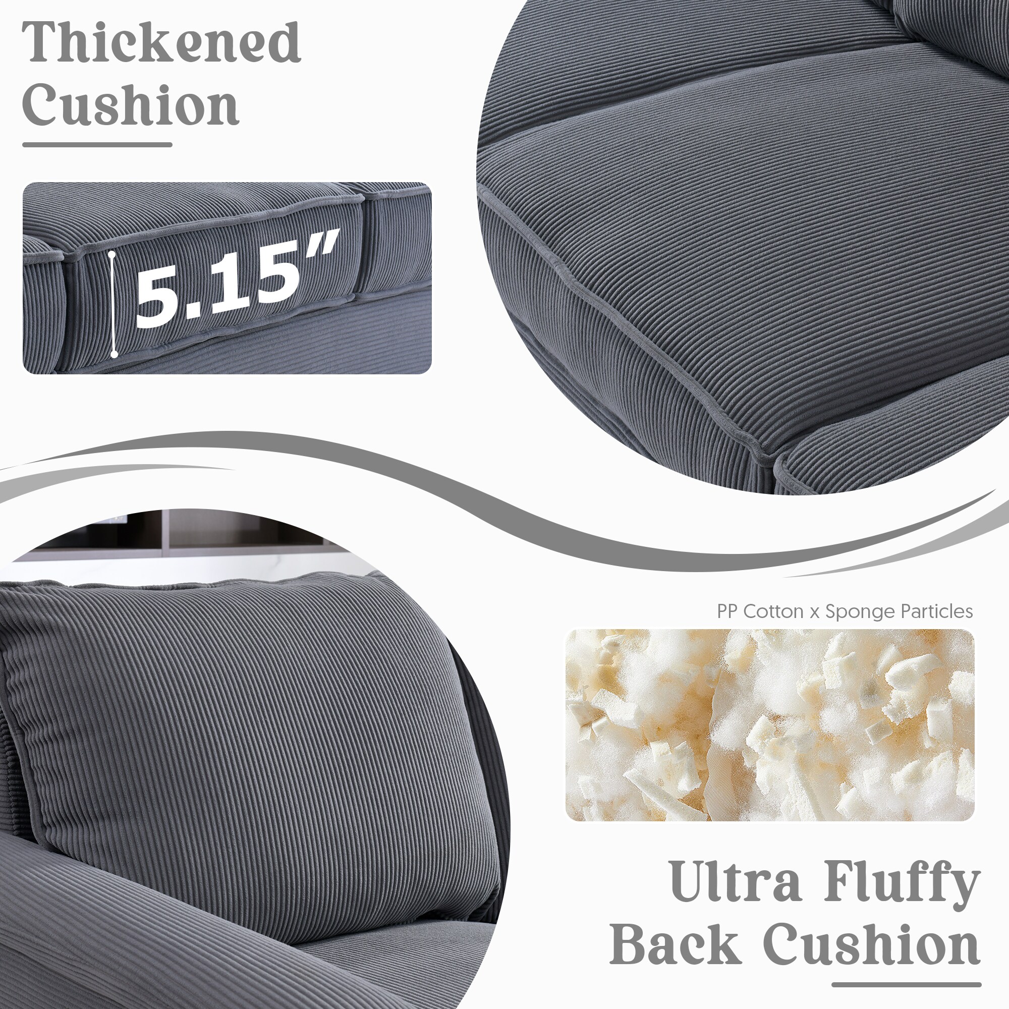 weaxty HMBGLS990 Sofas-Loveseats - View #4