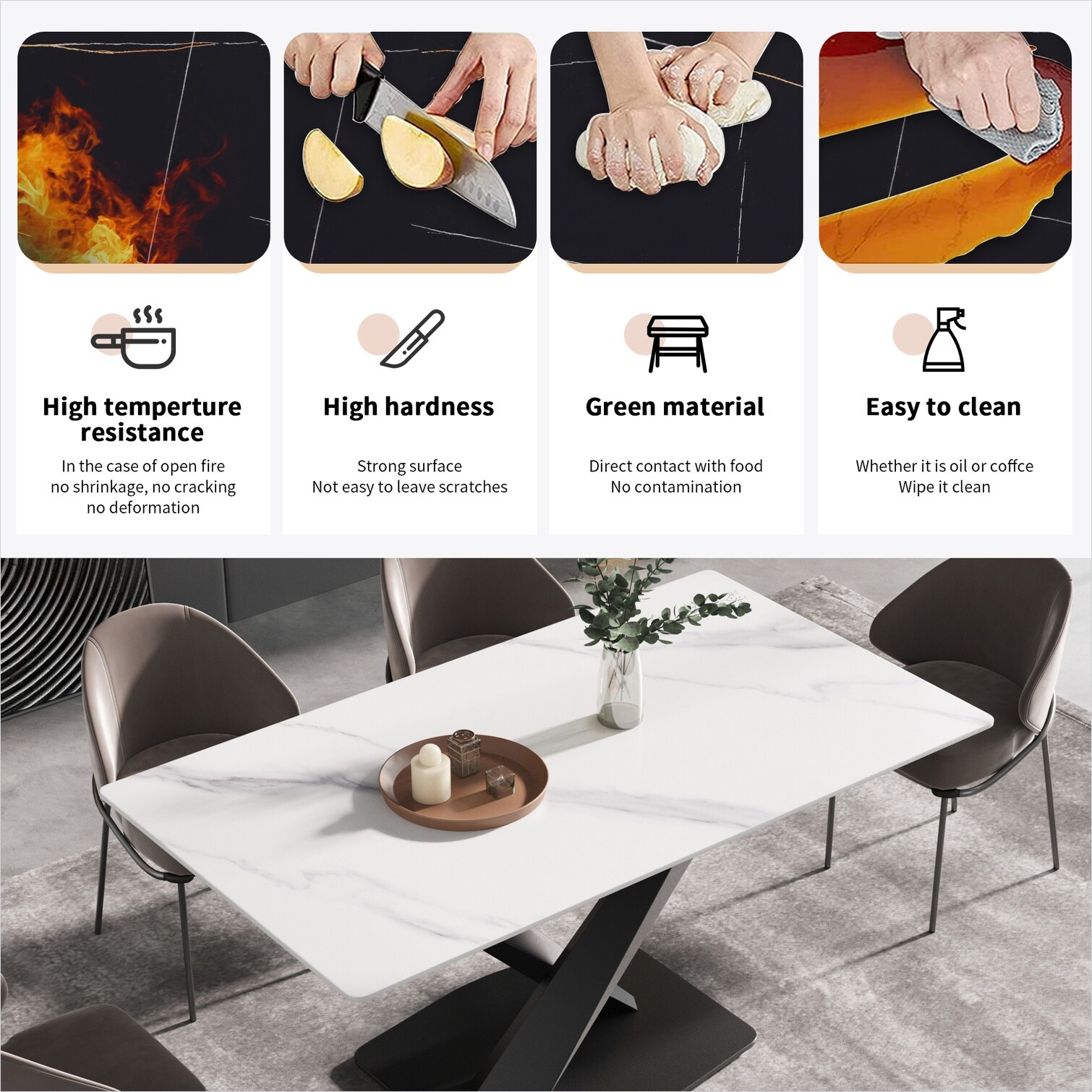 chillscreamni J2AI10W0SQRW Dining-Tables - View #7