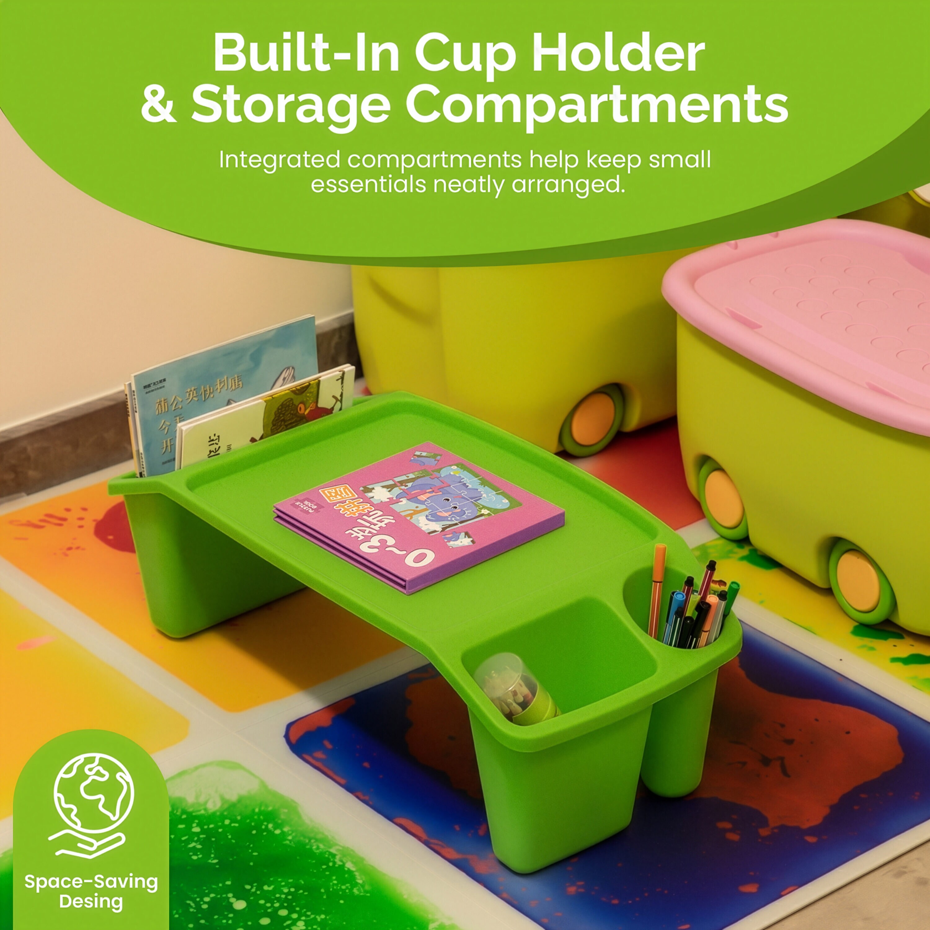 Basicwise QI003253G Kids-Play-Tables - View #3