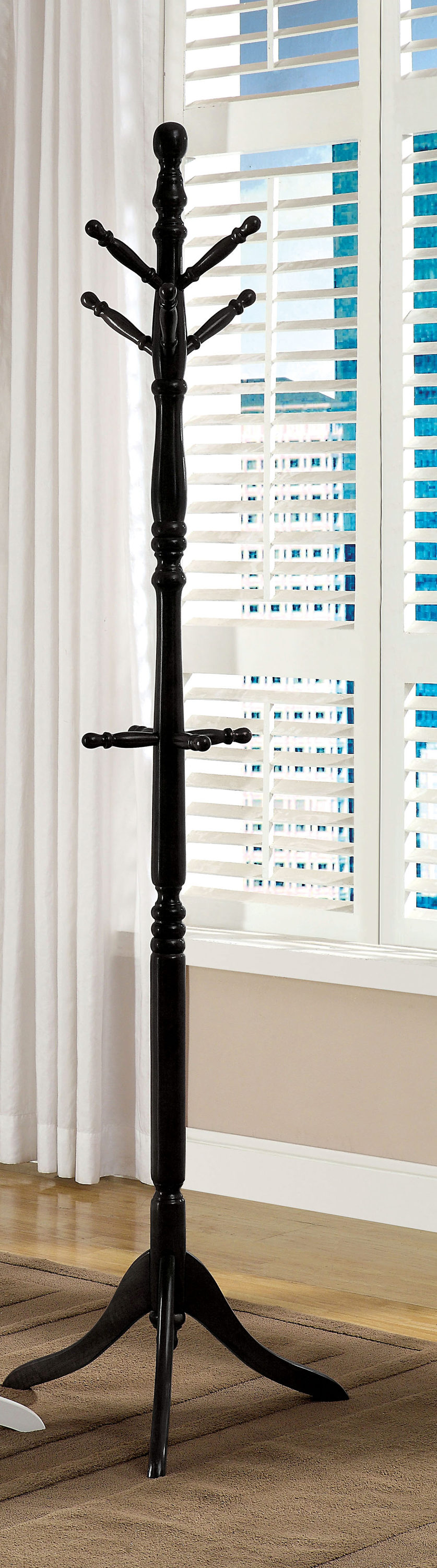 Furniture of America IDF-AC6211BK Coatrack-Stands-Pedestals - View #8
