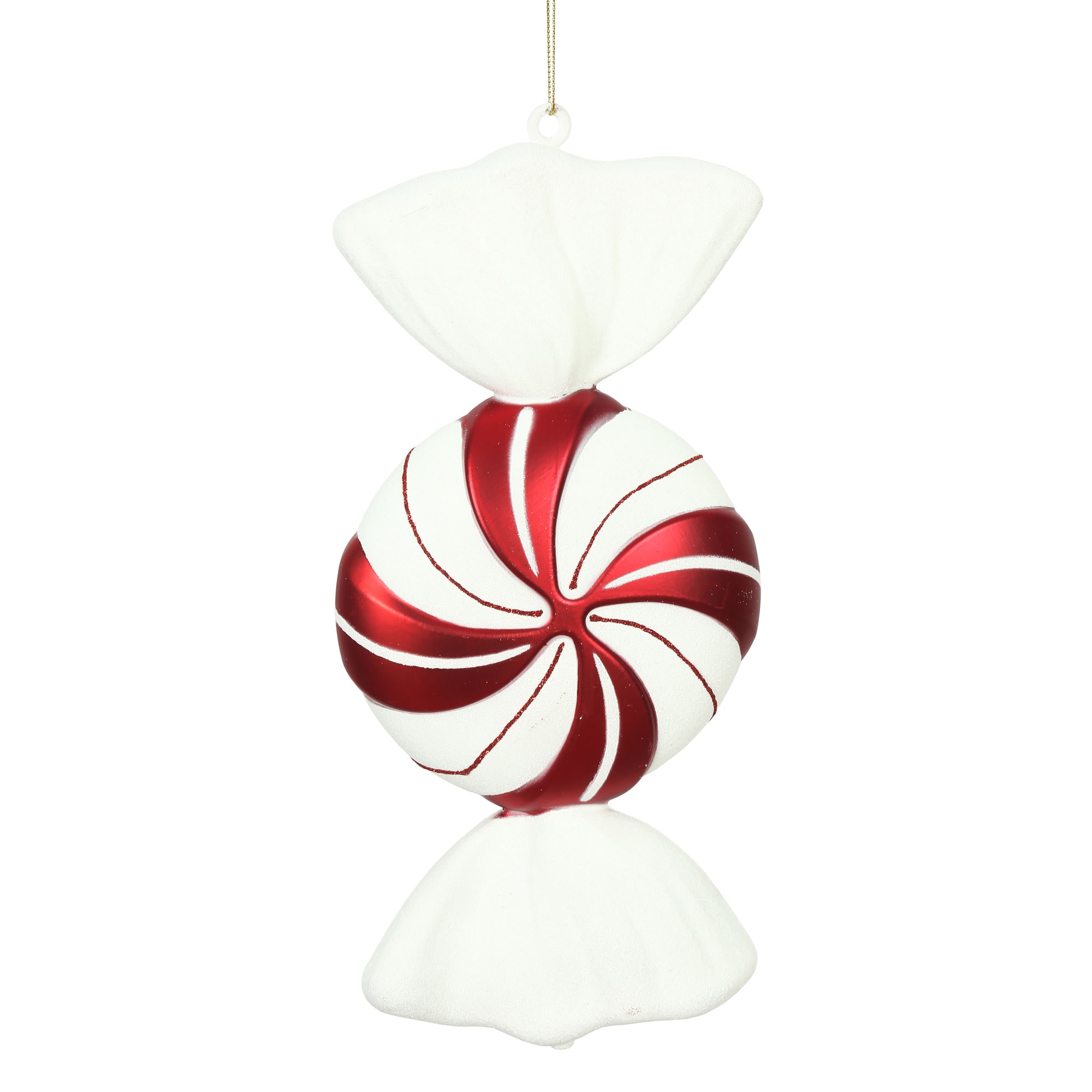 Vickerman N179252 2 -Pack Multiple colors/finishes Candy Standard Indoor Ornament set Shatterproof