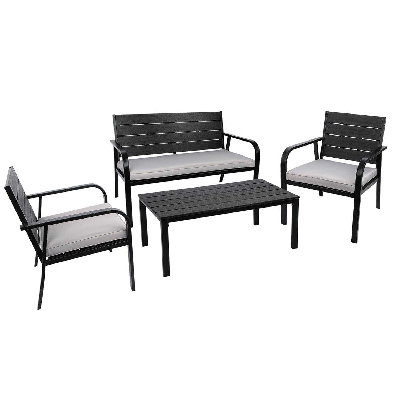 SINOFURN SYB690001GY Patio-Conversation-Sets - View #9