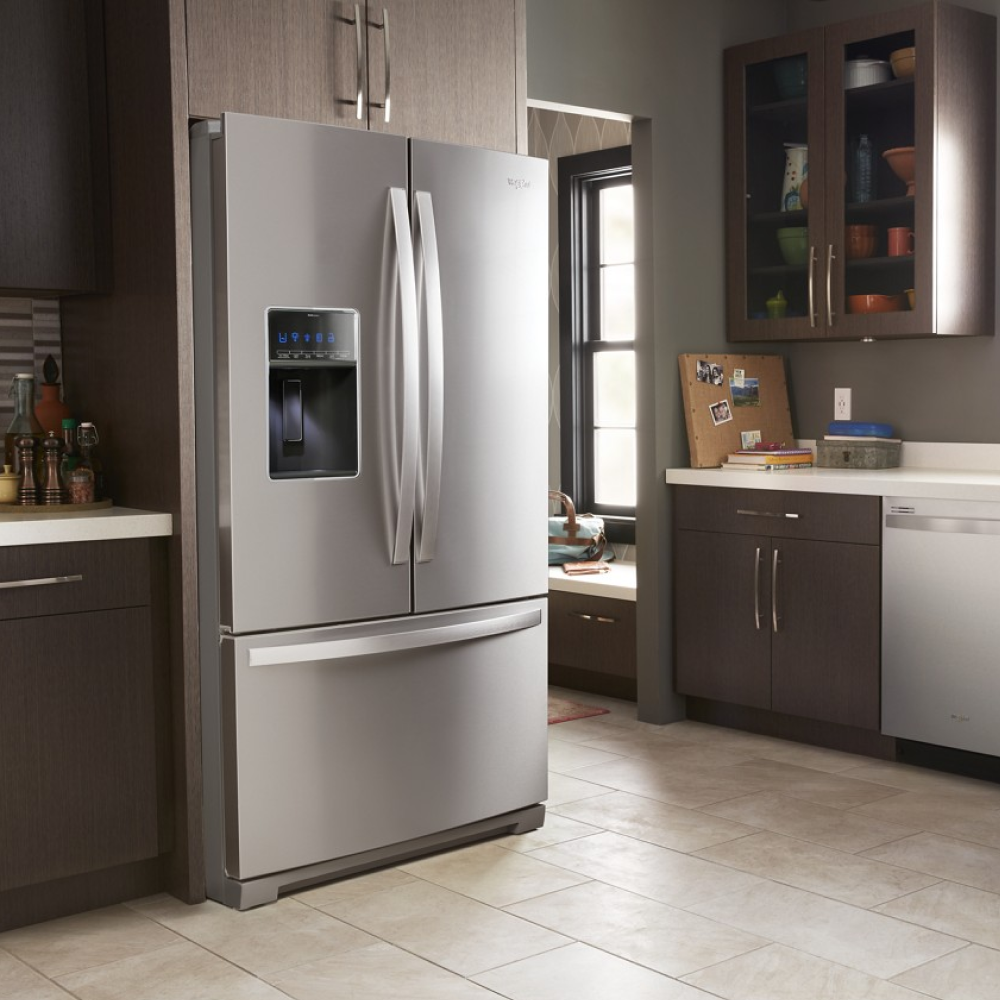 Whirlpool 26.8-cu ft French Door Refrigerator with Dual Ice Maker ...