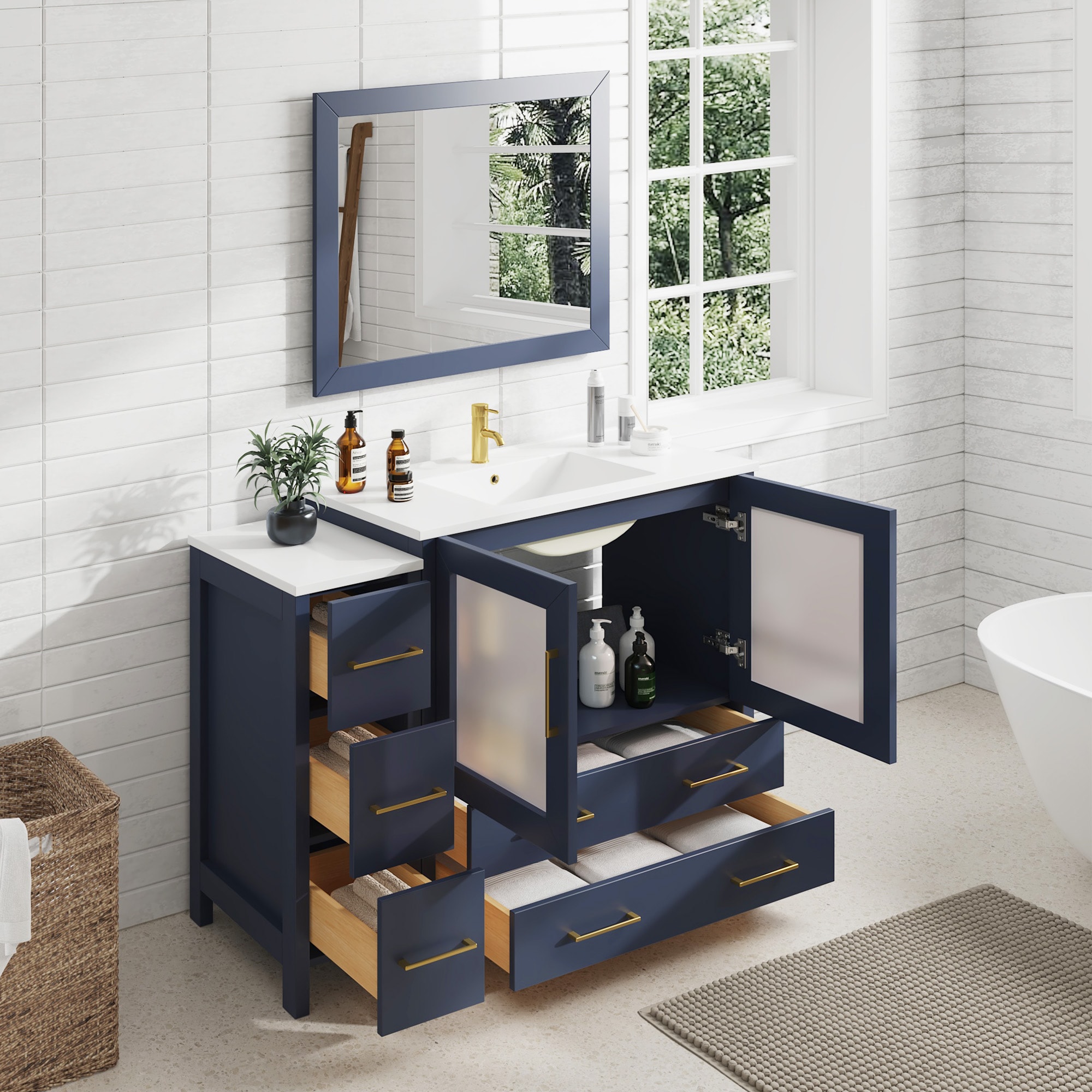 Vanity Art VA3036-48B Bath-Vanity-Combo - View #3