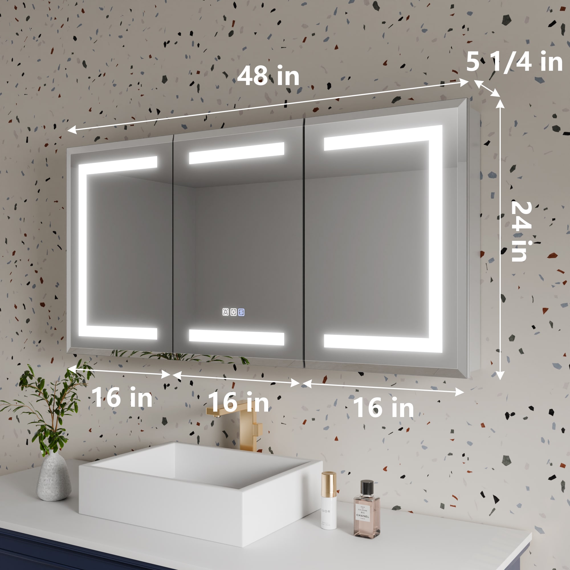 AAZJ BG-MCL3030 Bathroom-Medicine-Cabinets - View #9