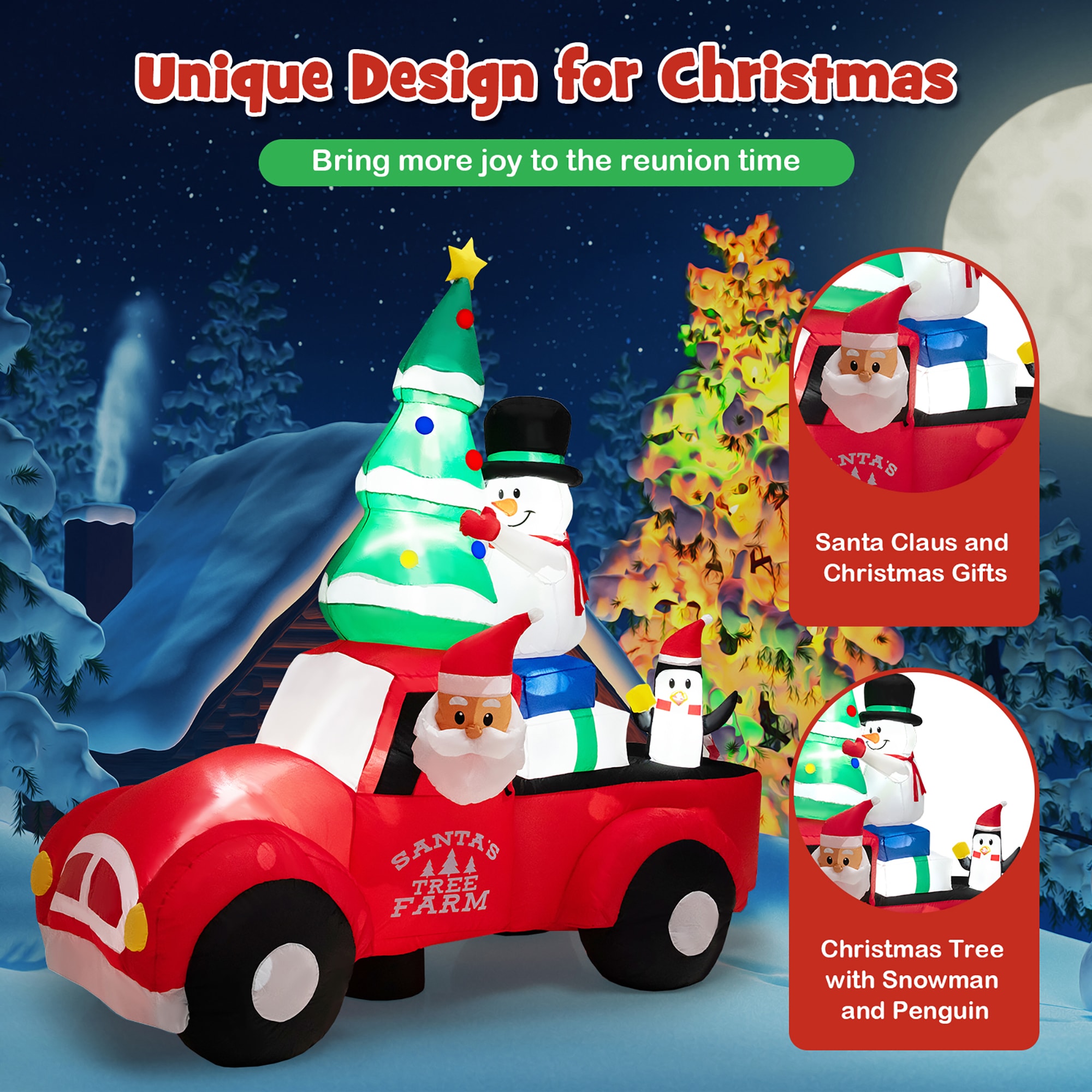 Costway LWS00705 Christmas-Inflatables - View #5