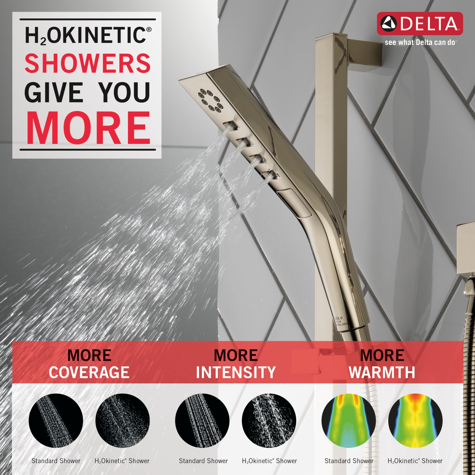 Delta 51799-PN-PR Fixed-Showerhead - View #5