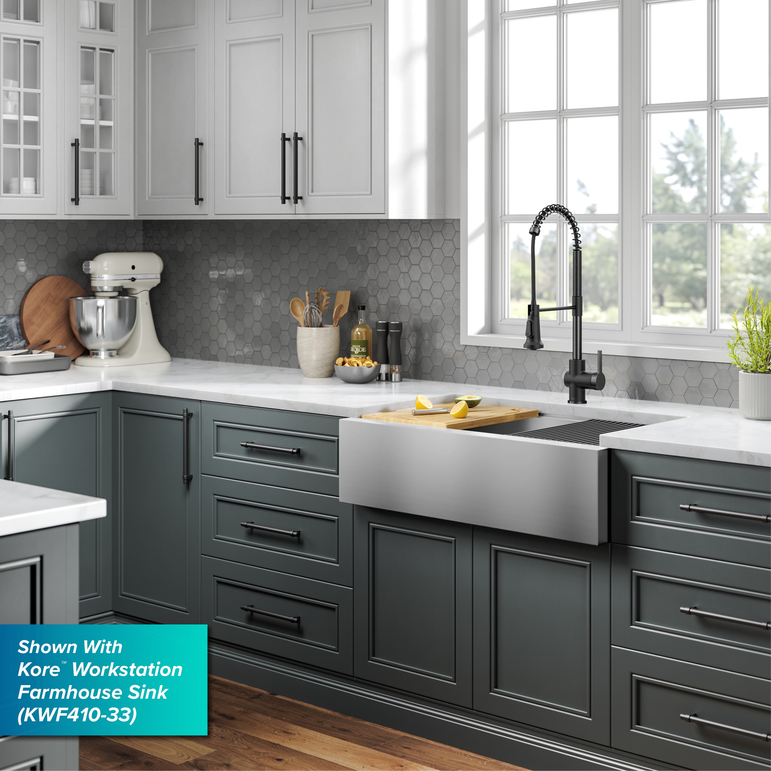 Kraus KPF-1691MBSFSB Kitchen-Faucets - View #14