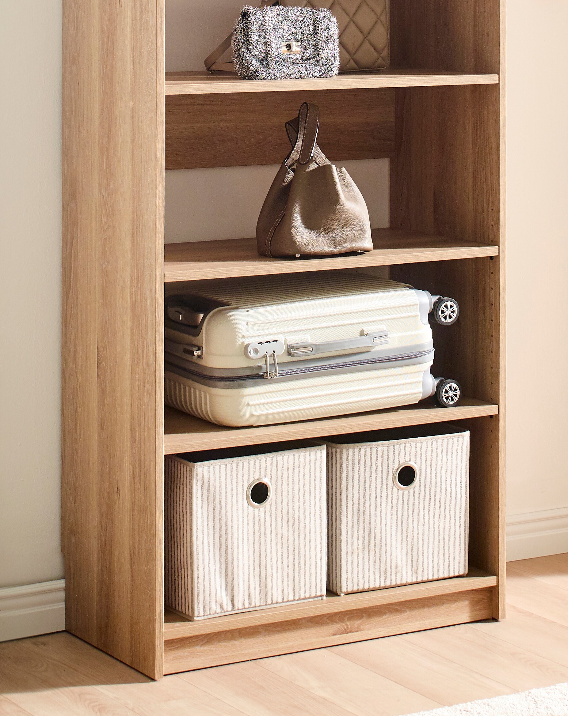 Klair Living PROSPER-E OAK Wood-Closet-Kits - View #3
