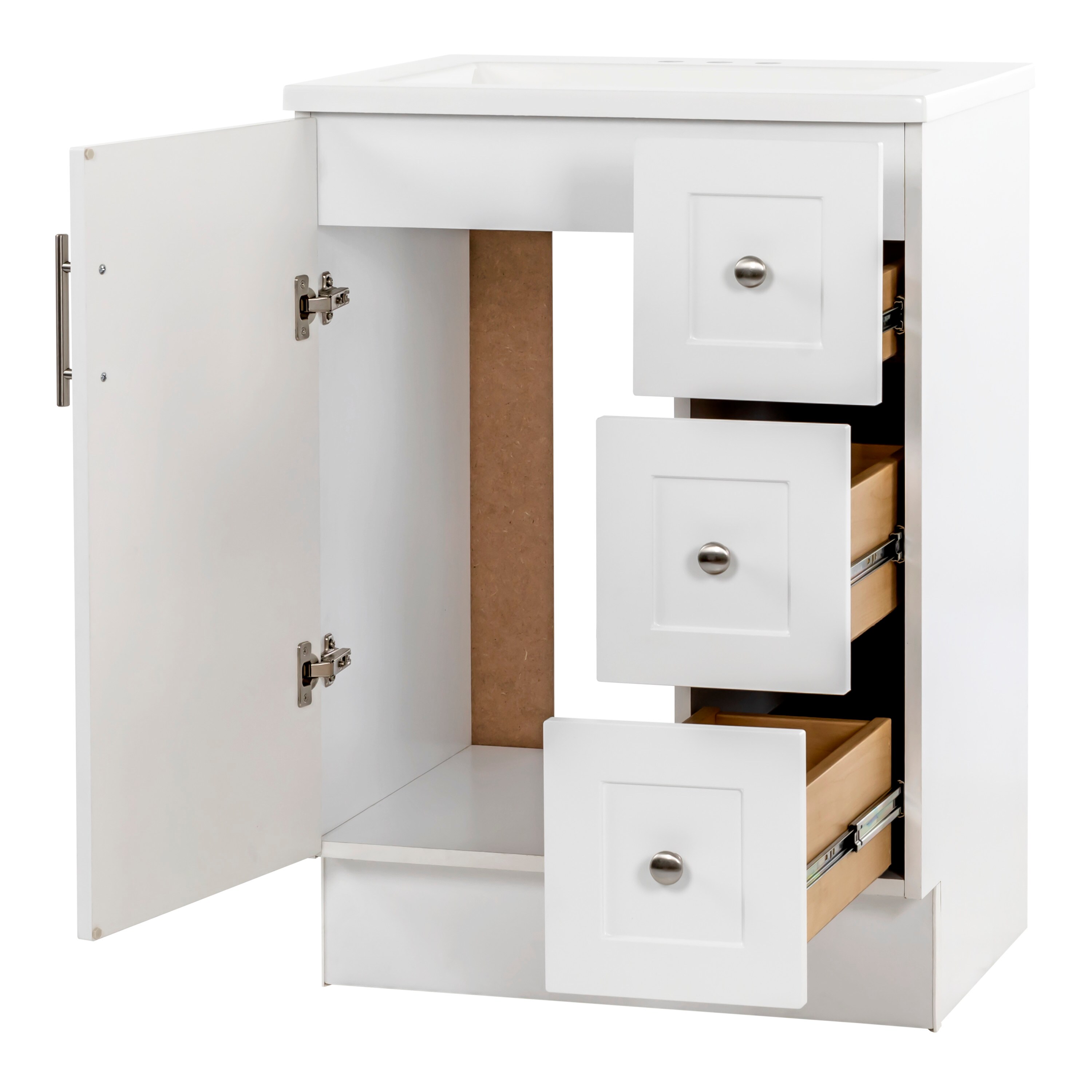 Project Source DV24P2-WH Bath-Vanity-Combo - View #2