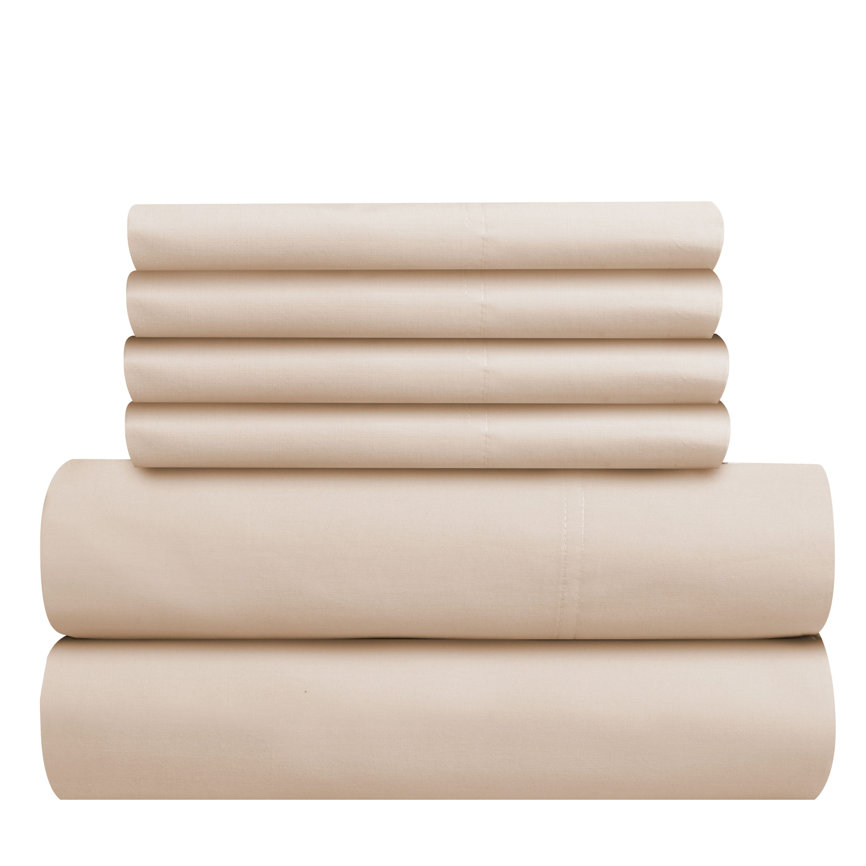 Grace Home Fashions Twin Cotton Polyester Blend 4-Piece Bed-Sheet at ...