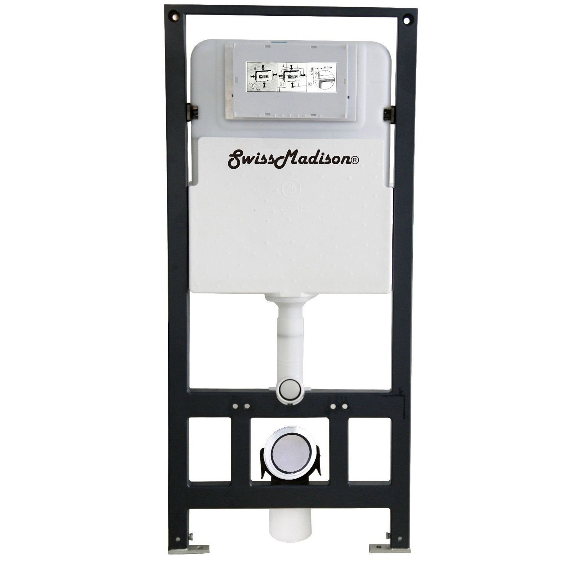 Swiss Madison SM-25-BFPRO03NB Matte Navy Blue Toilet actuator