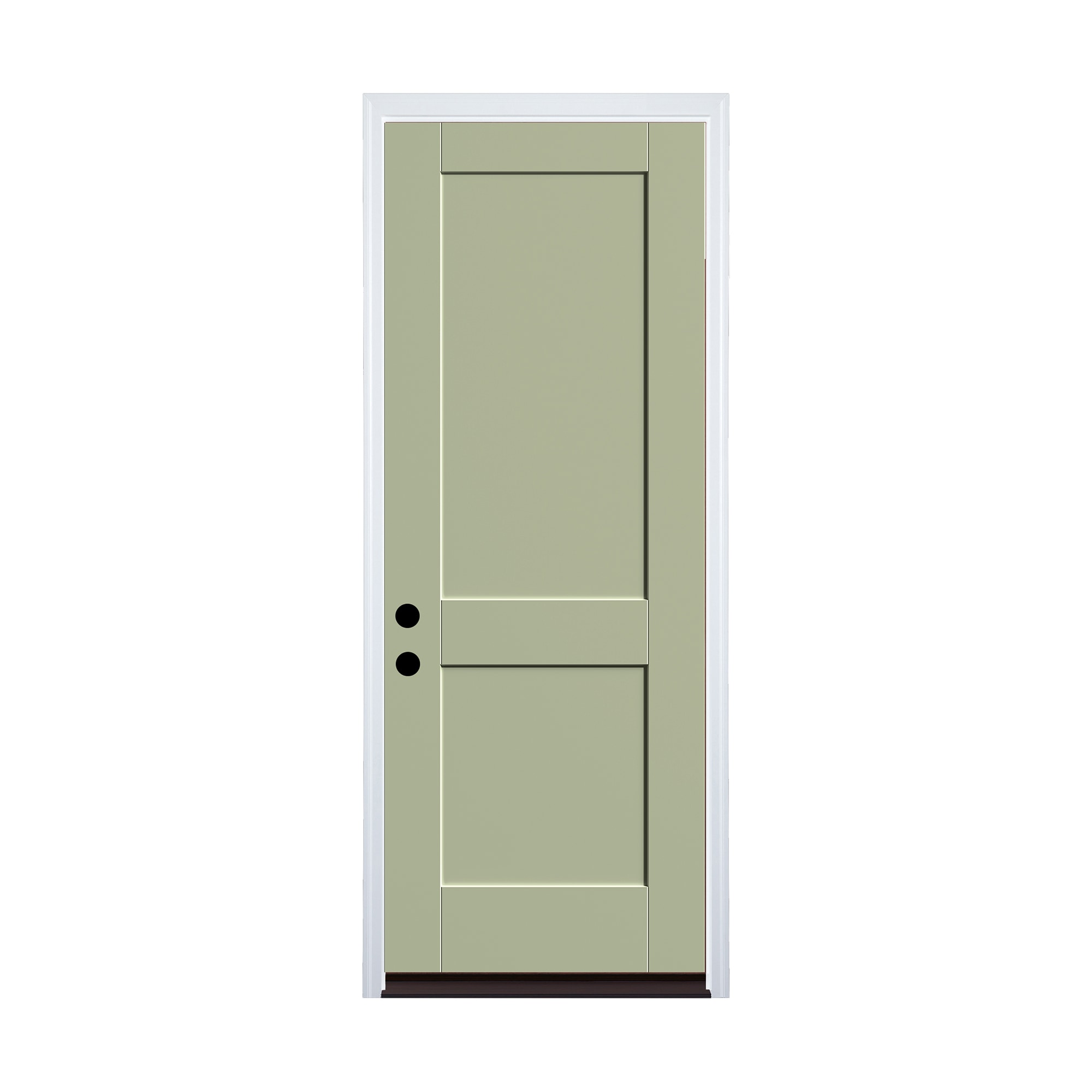Therma-Tru Smooth Star 36-in x 96-in x 6-9/16-in Fiberglass Right-hand ...
