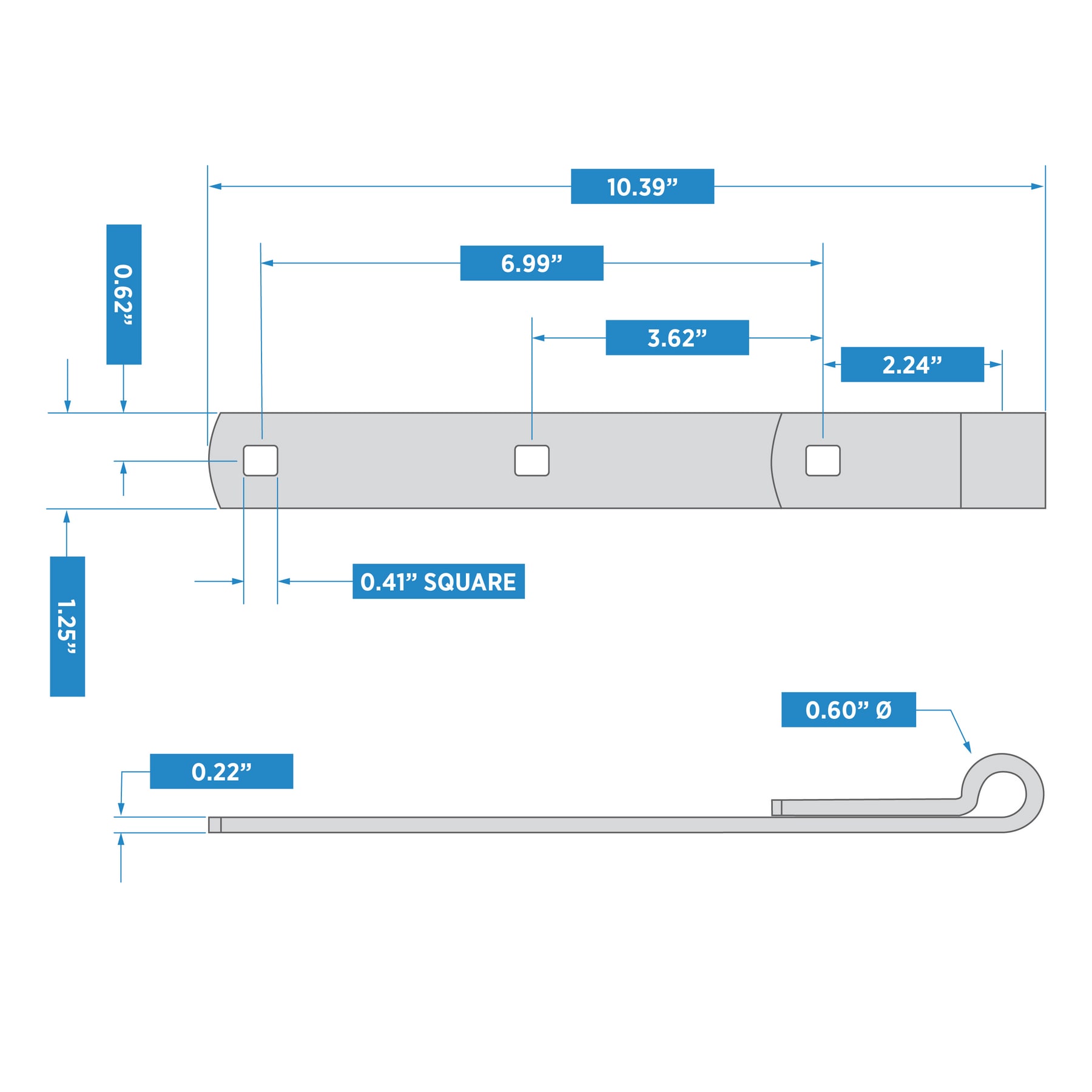 National Hardware N130-732 Gate-Hardware - View #4