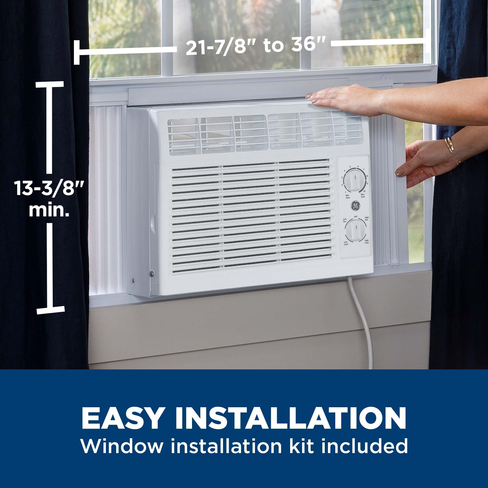 GE 5,000 BTU Mechanical Window Air Conditioner