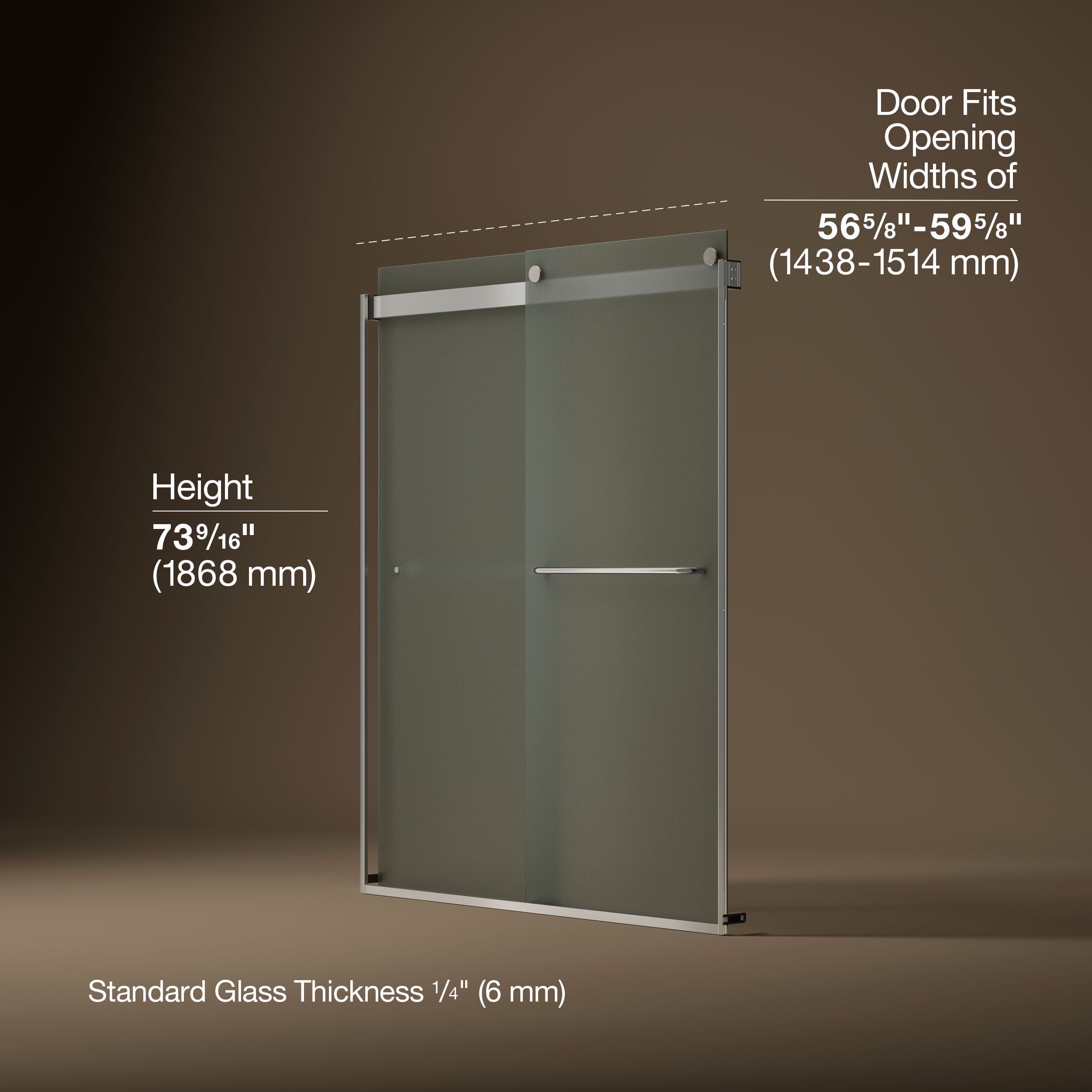 KOHLER 706015-D3-MX Shower-Doors - View #3