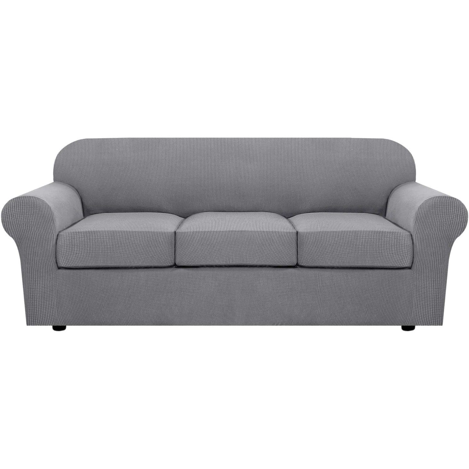H.Versailtex BLSOFA2SEATBLACKC6 slipcovers - View #2