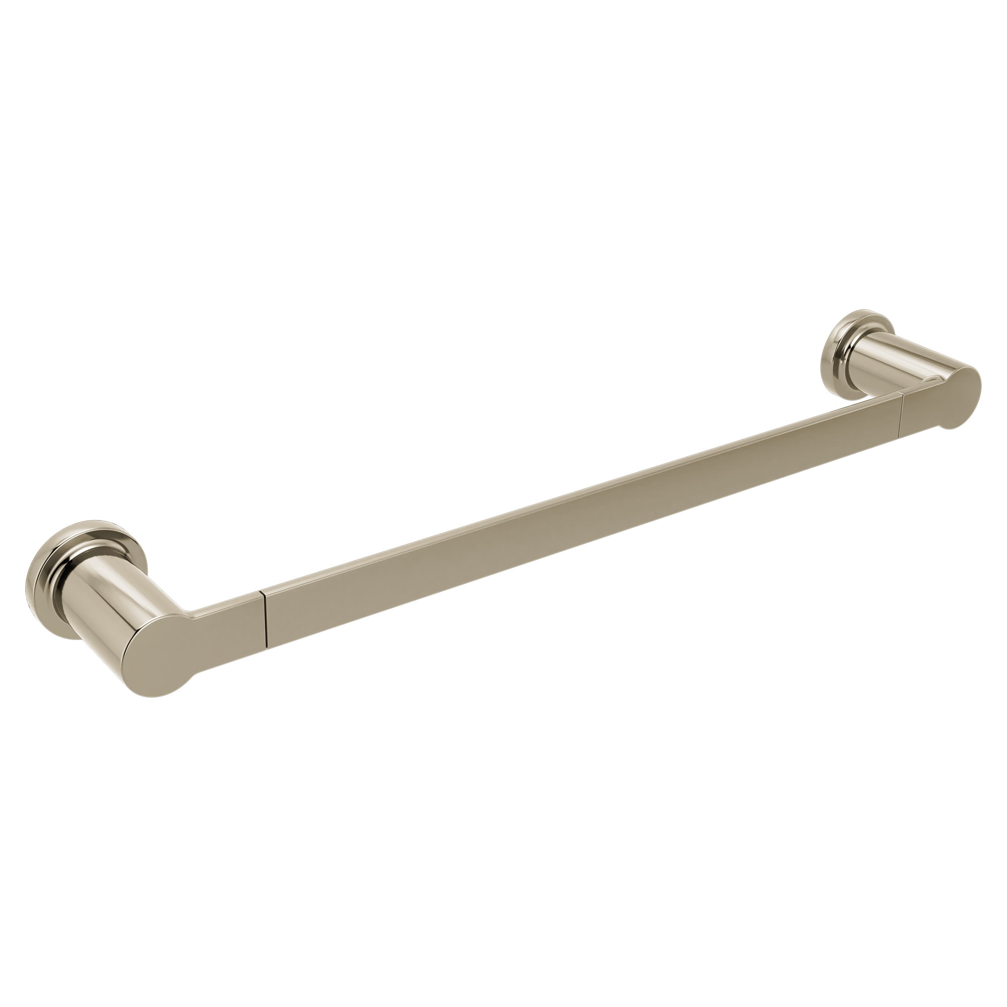Moen Y1118NL Rinza 18-in Polished Nickel Wall mount Single Towel Bar