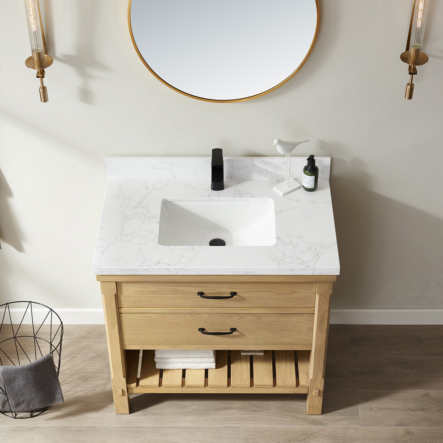 Vinnova 798036-WA-GW Bath-Vanity-Combo - View #7