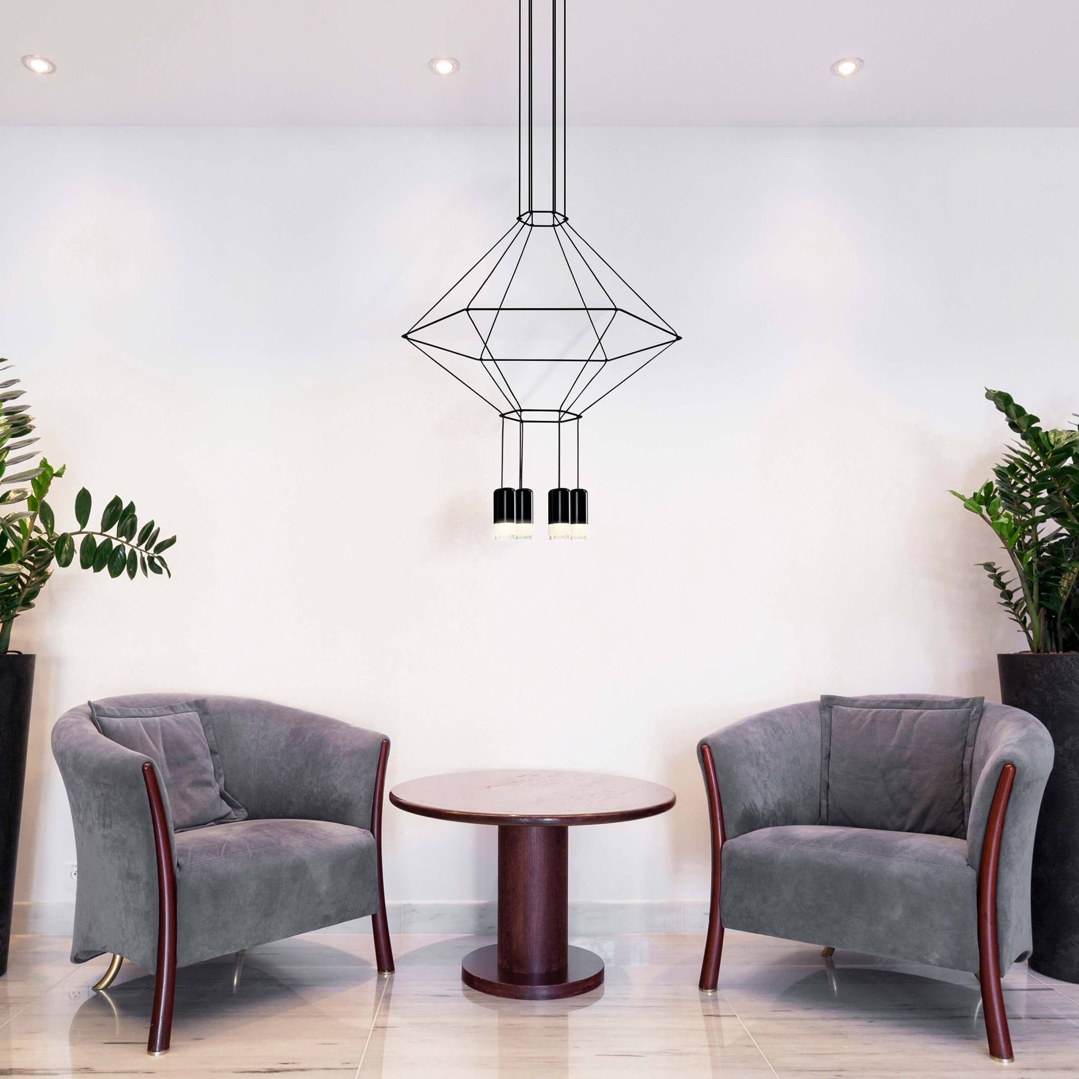 VONN Lighting VEP28106BL Pendant-Lights - View #5