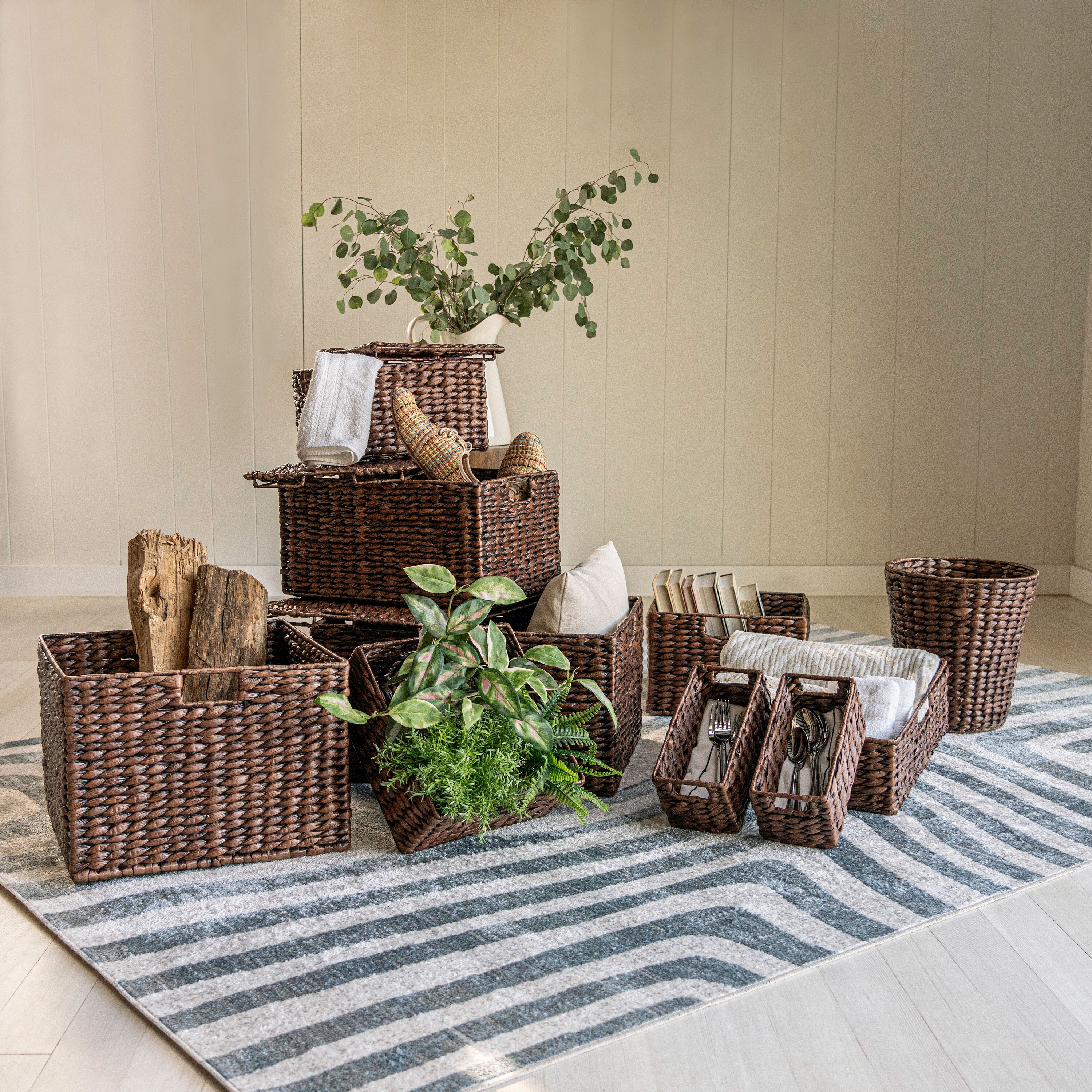 happimess BSK1010B-10SET Bins-Baskets - View #6