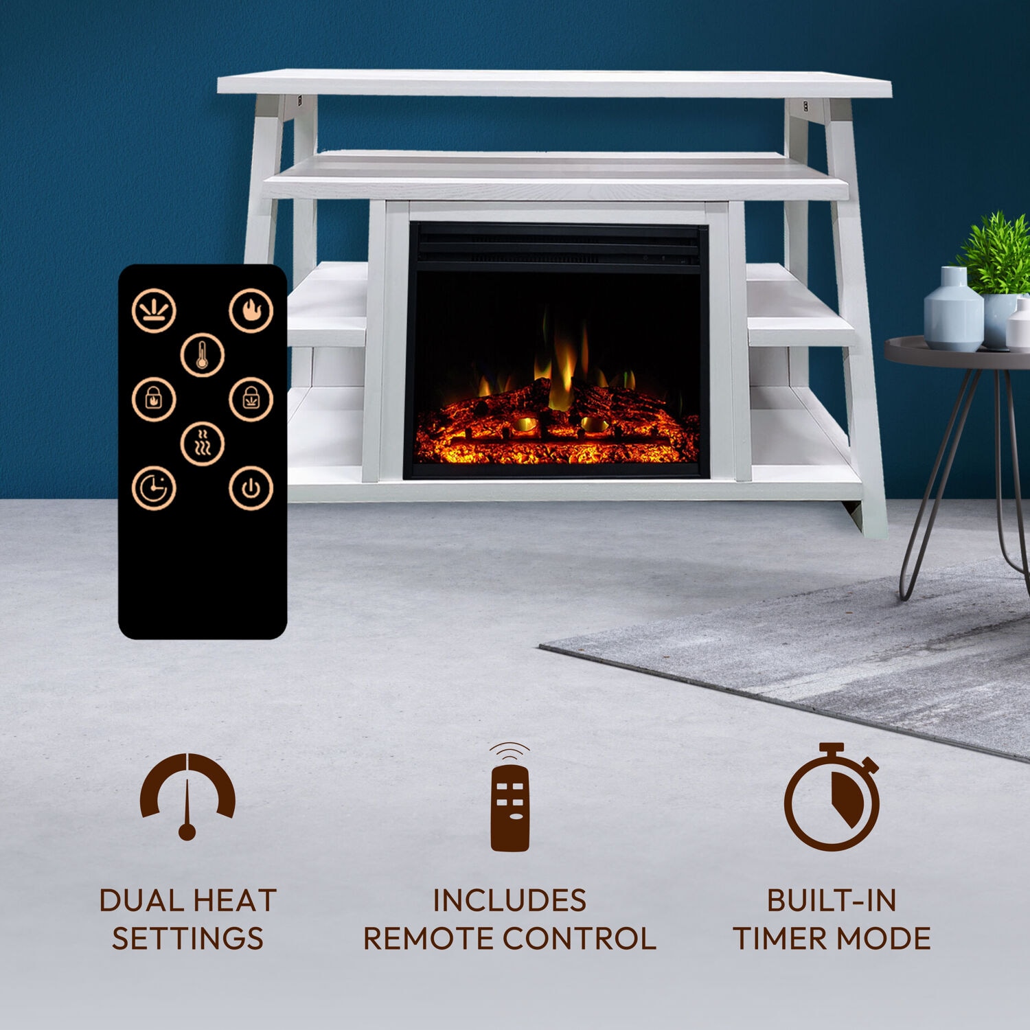 Cambridge CAM5332-1WWLG3 Electric-Fireplaces - View #4