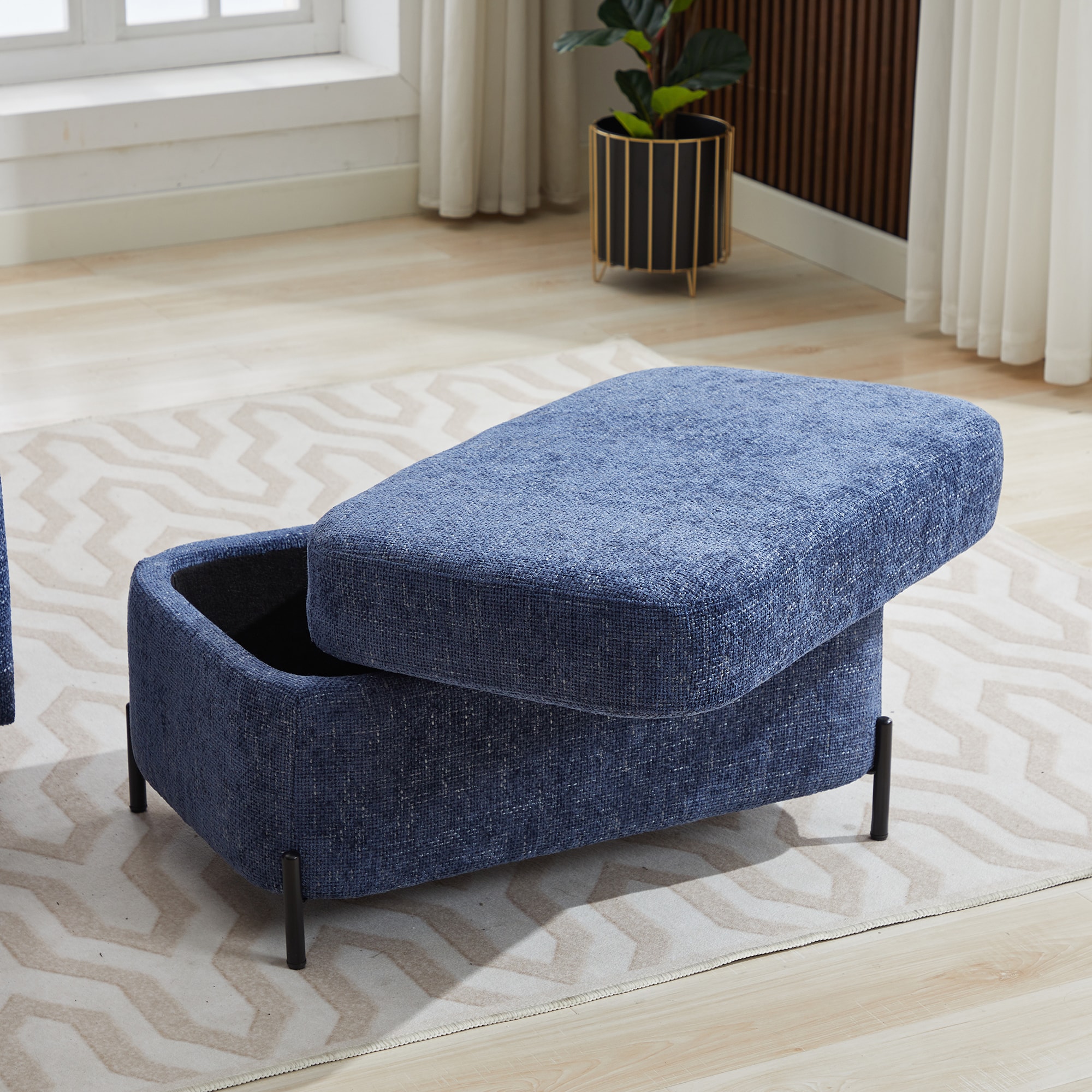 Aortzio HM-A4080-NAVY bench - View #3
