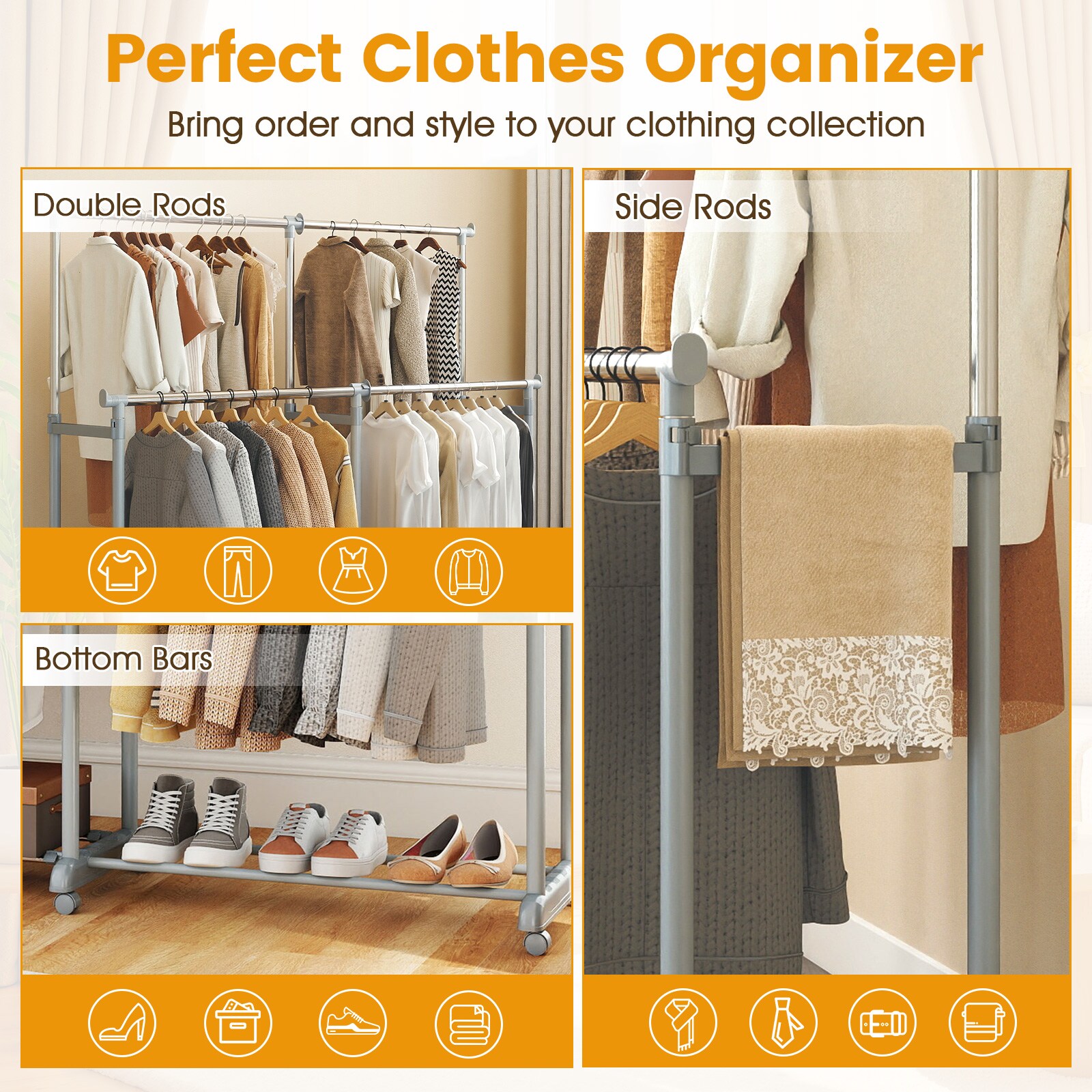 Slickblue D-CO-73301ZJ Garment-Racks - View #5