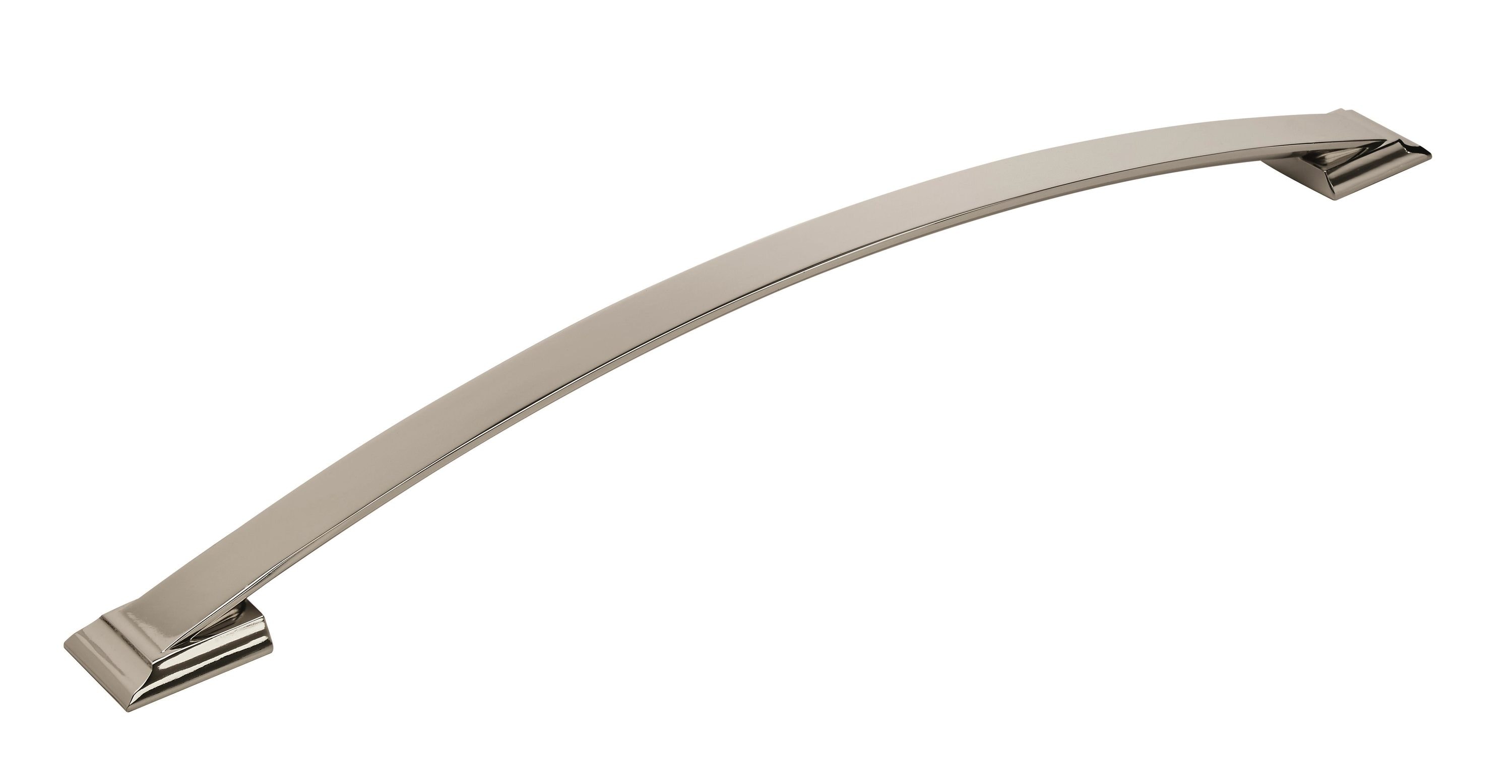 Amerock BP29367PN Candler 18-in , 457mm Center to Center Polished Nickel Arch Handle For Use on Appliances Drawer Pulls