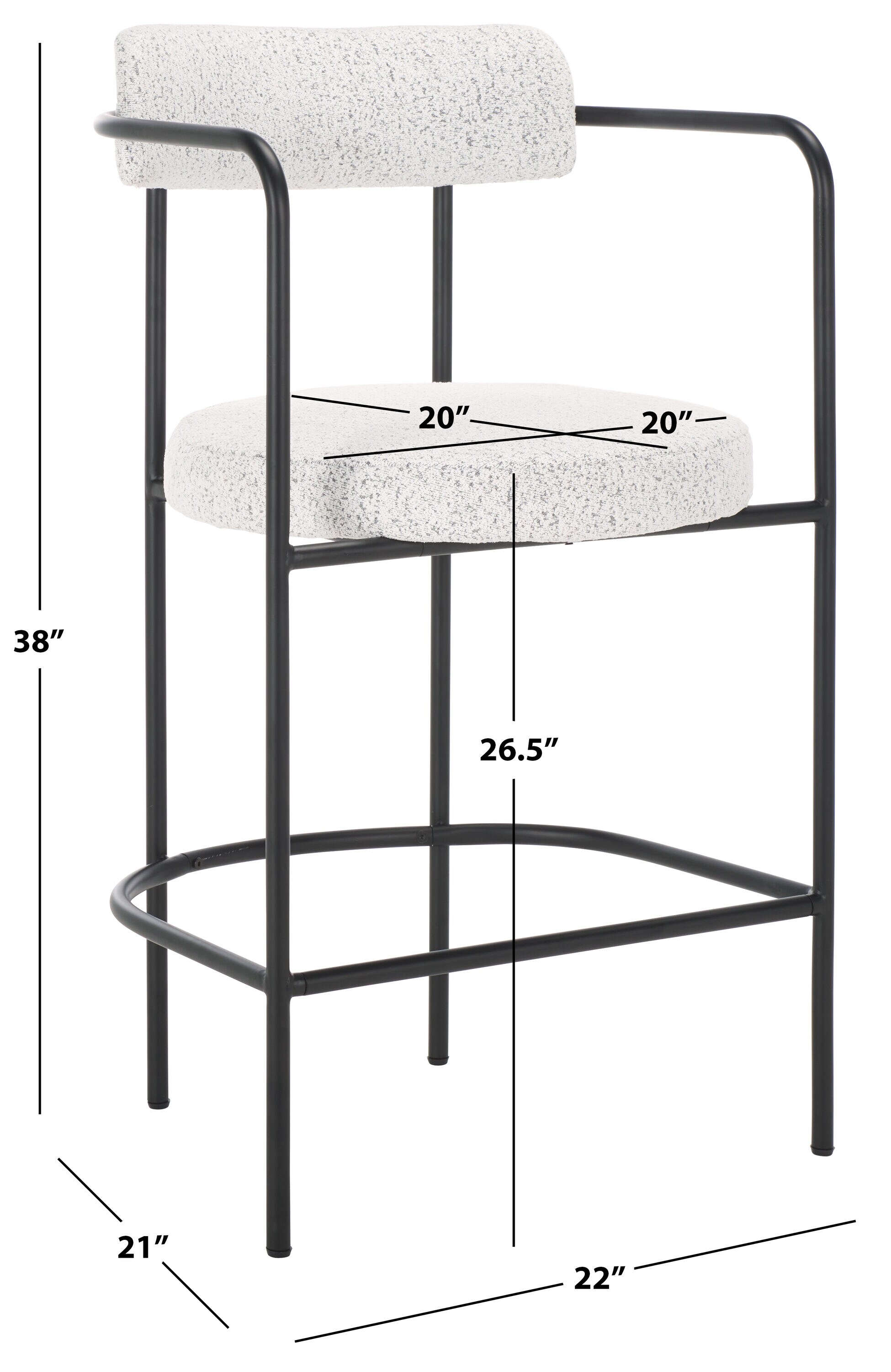 Safavieh BST3901B stools - View #10
