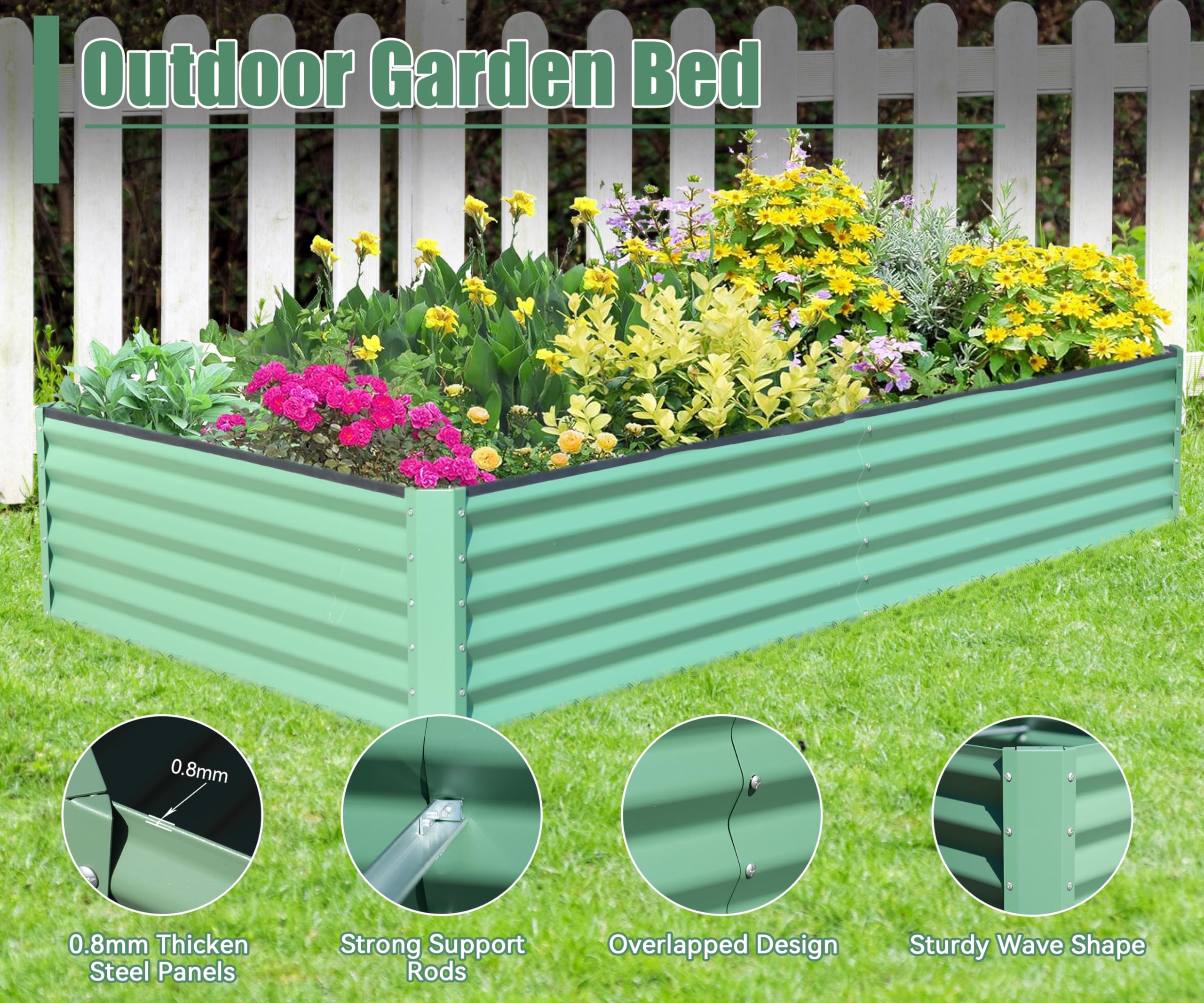 AHIOU HOME ZAAHG-P197897GB Raised-Garden-Beds - View #5