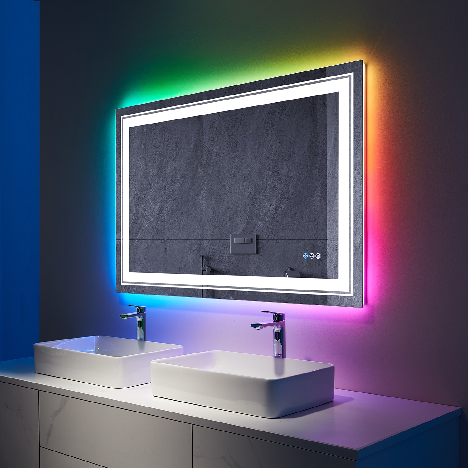 waterpar TKLO-2024 Framed-Bath-Mirrors - View #3