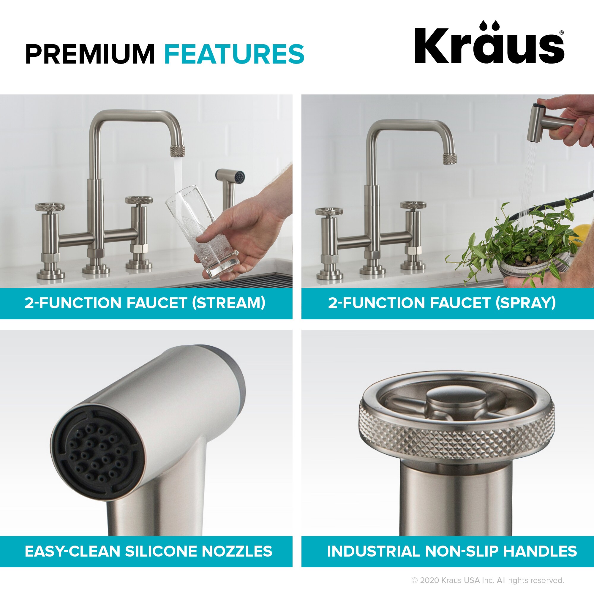 Kraus KPF-3125SFS Kitchen-Faucets - View #9