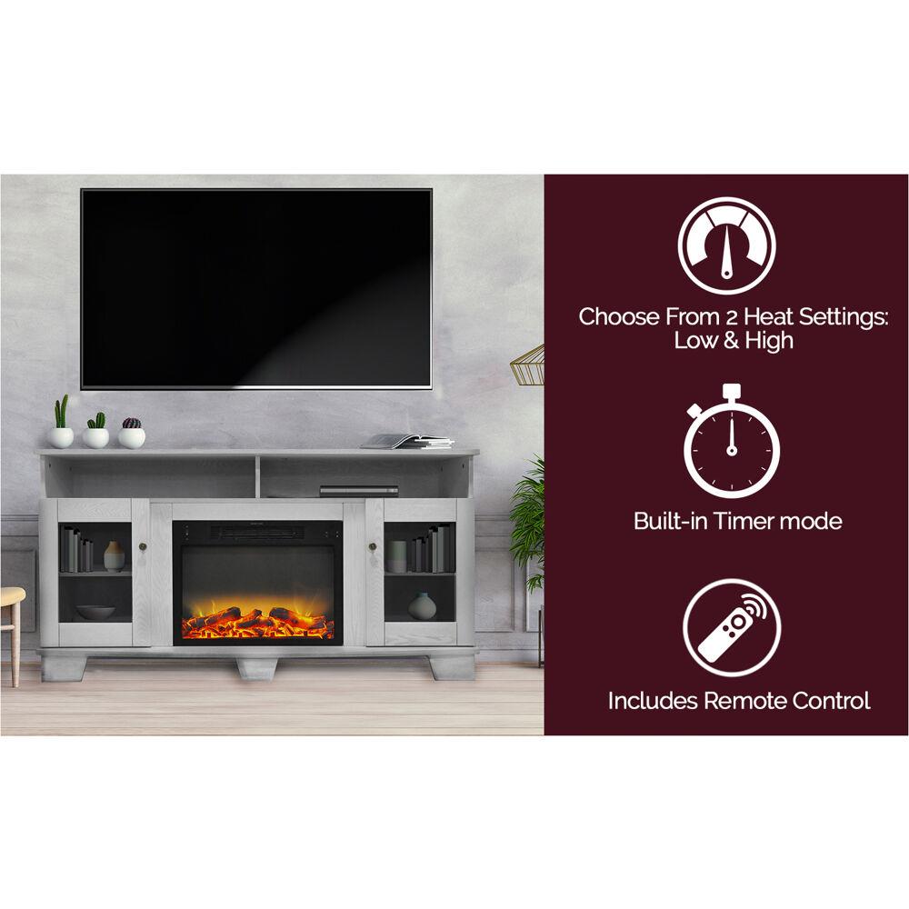 Cambridge CAM6022-1WHTLG2 Electric-Fireplaces - View #2