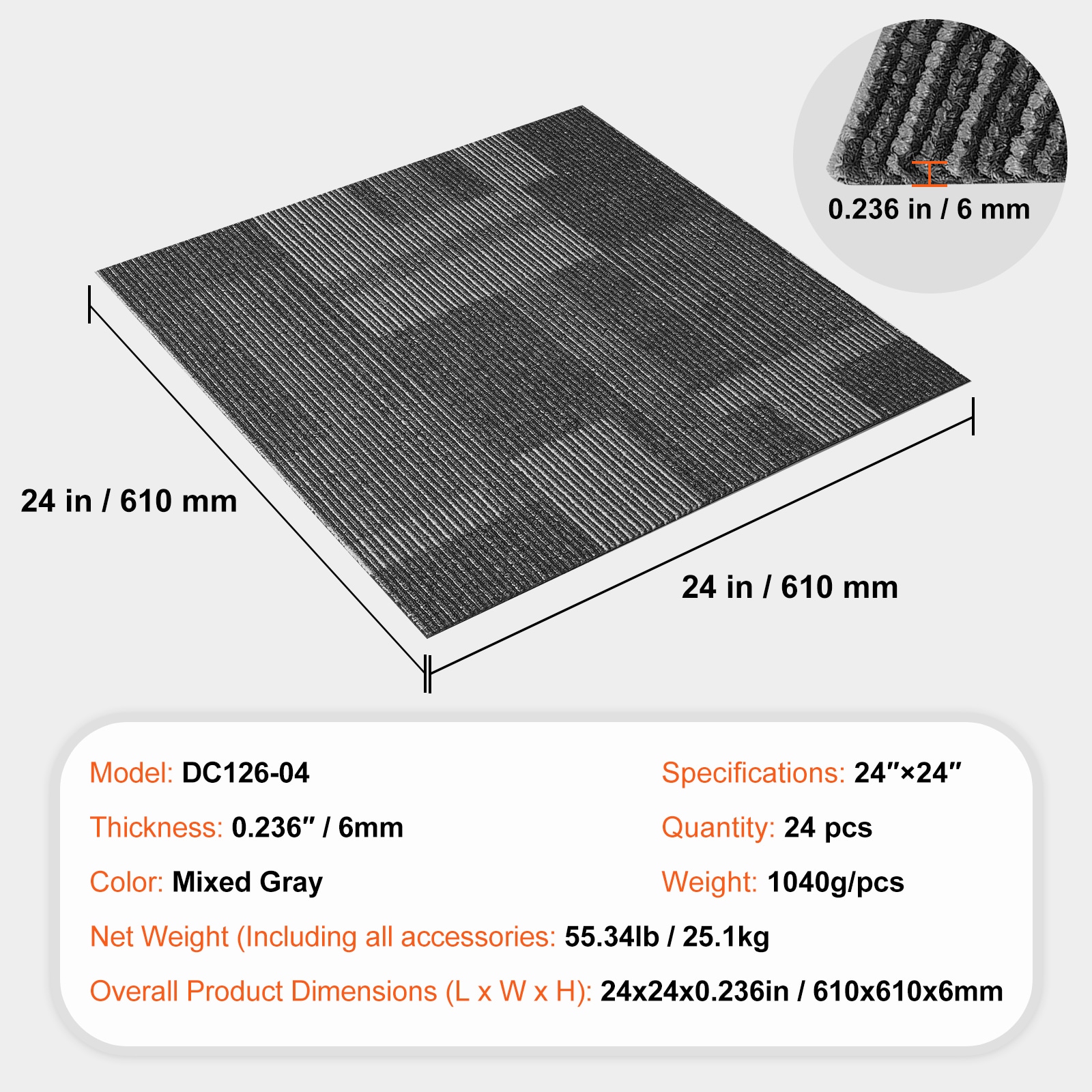 VEVOR SCKCXFKDT24204716V0 rugs - View #8