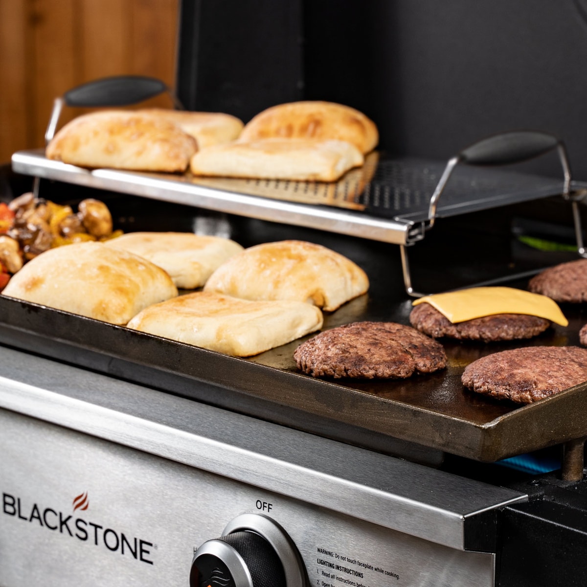 STILL more new Blackstone Griddle accessories - Knives, Warming Rack,  Temperature Probes AND MORE! 