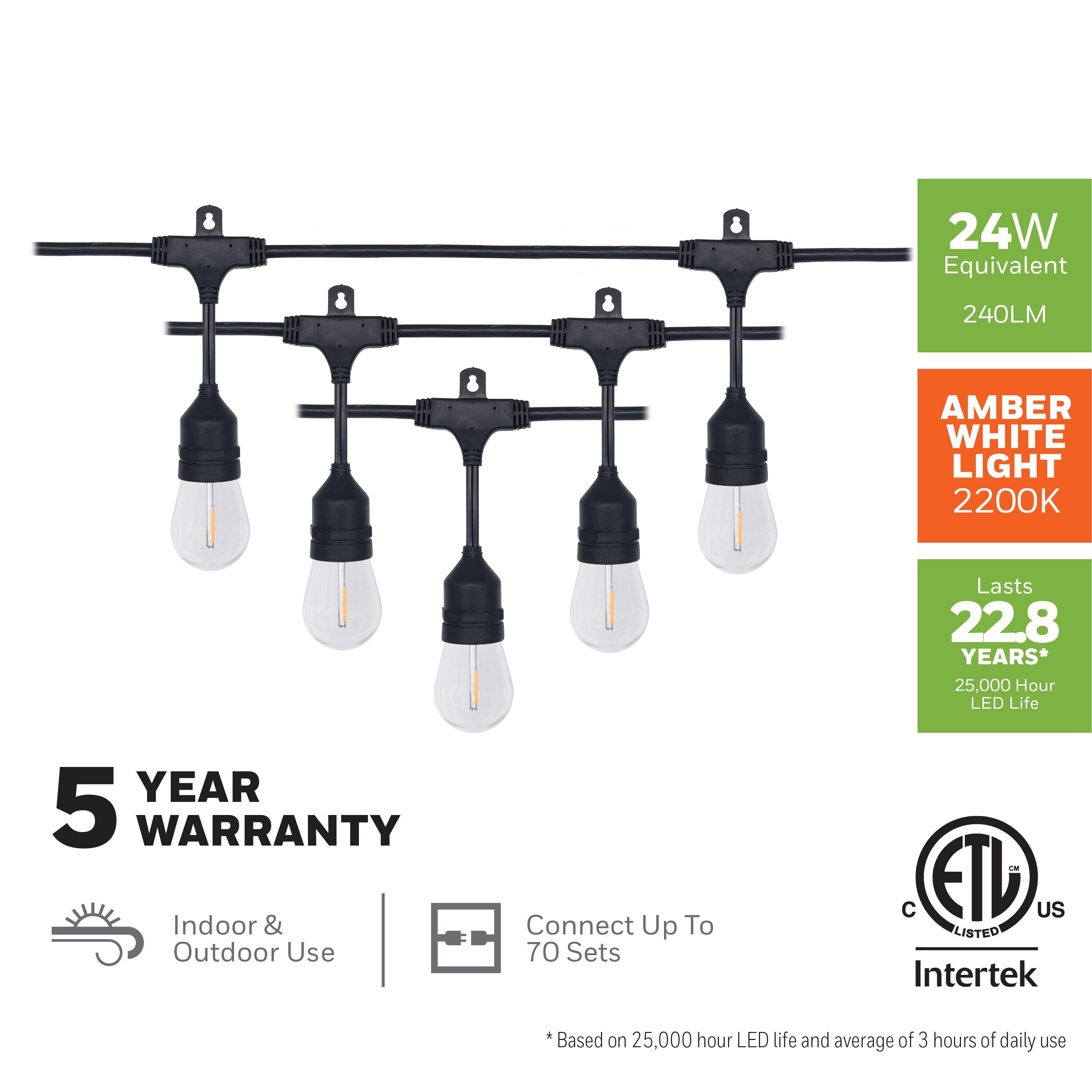Honeywell ST112E214110 Patio-String-Lights - View #3