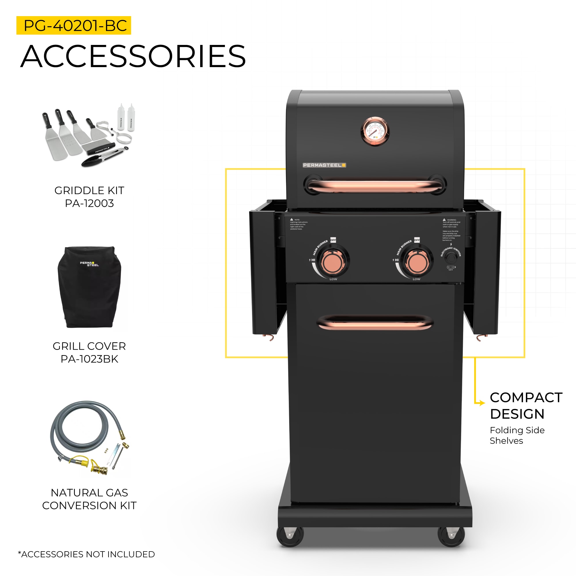Permasteel PG-40201-BC Gas-Grill - View #10