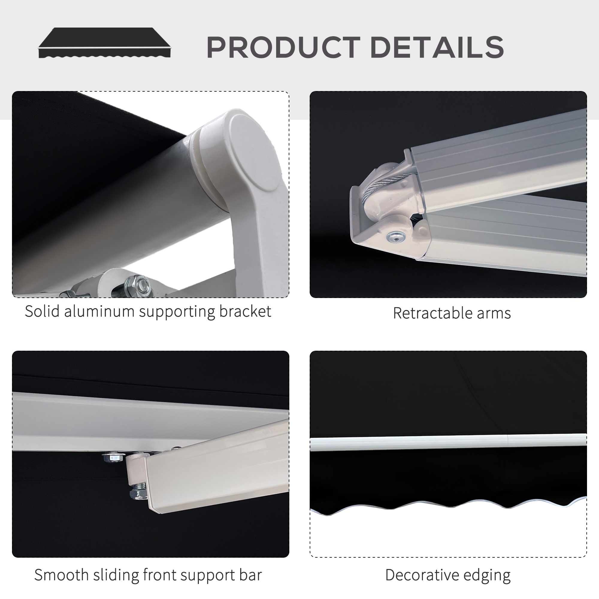 Maocao Hoom DJ-C-MBMPKD02BK awnings - View #5