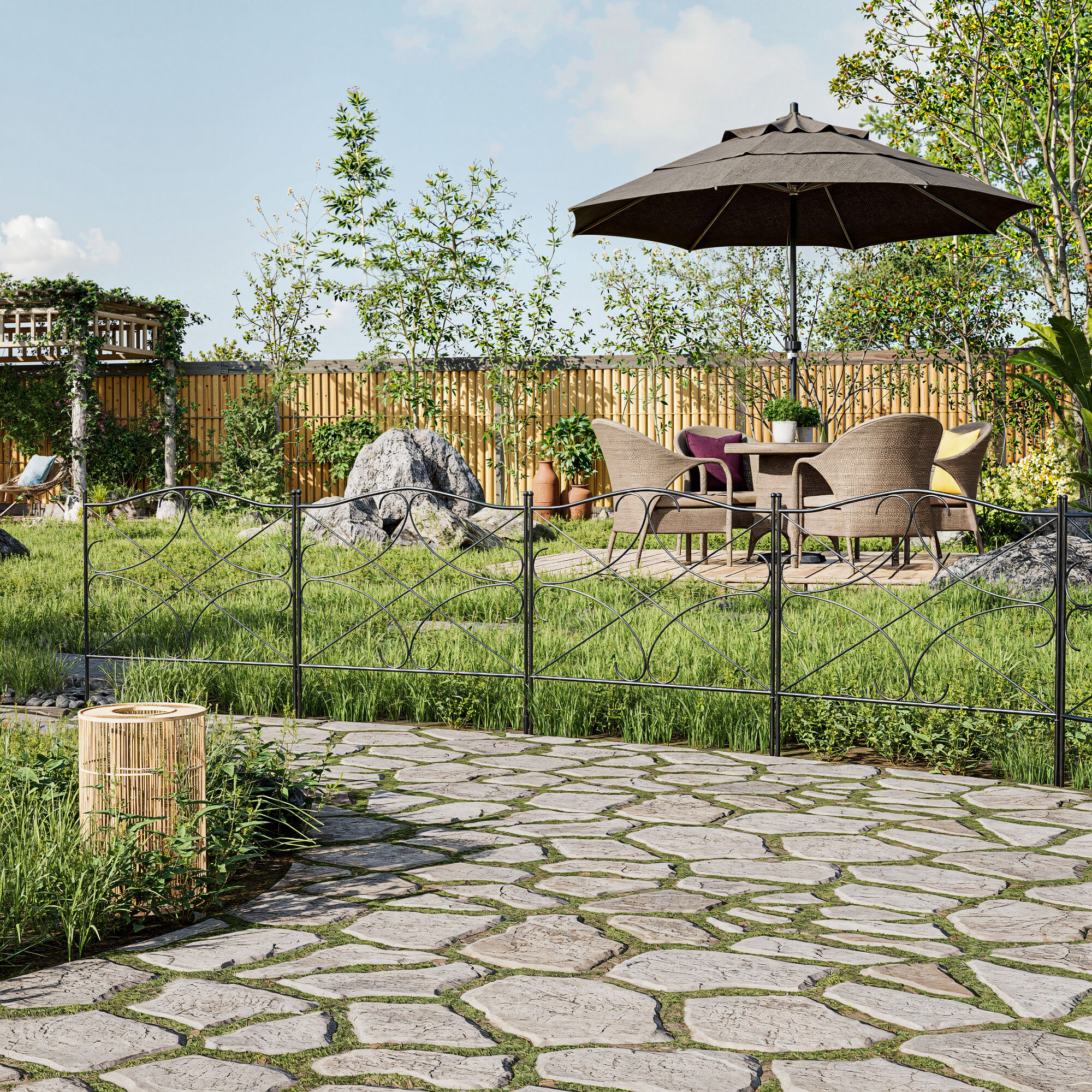 Homsee C-KF390110-02 Garden-Utility-Fencing - View #11