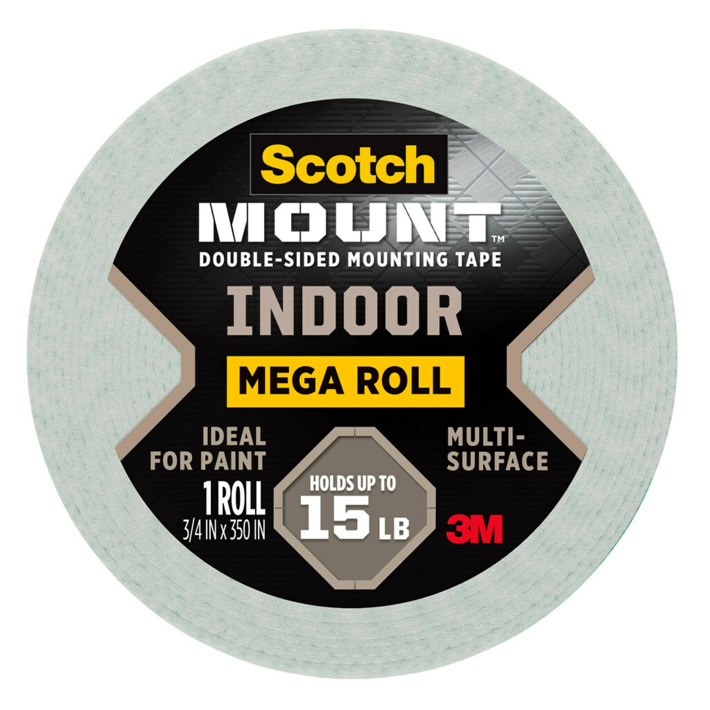 Scotch Heavy Duty Mounting Tape, White