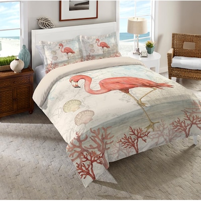 Full Queen Comforter Cotton, Flamingo Queen Bedding