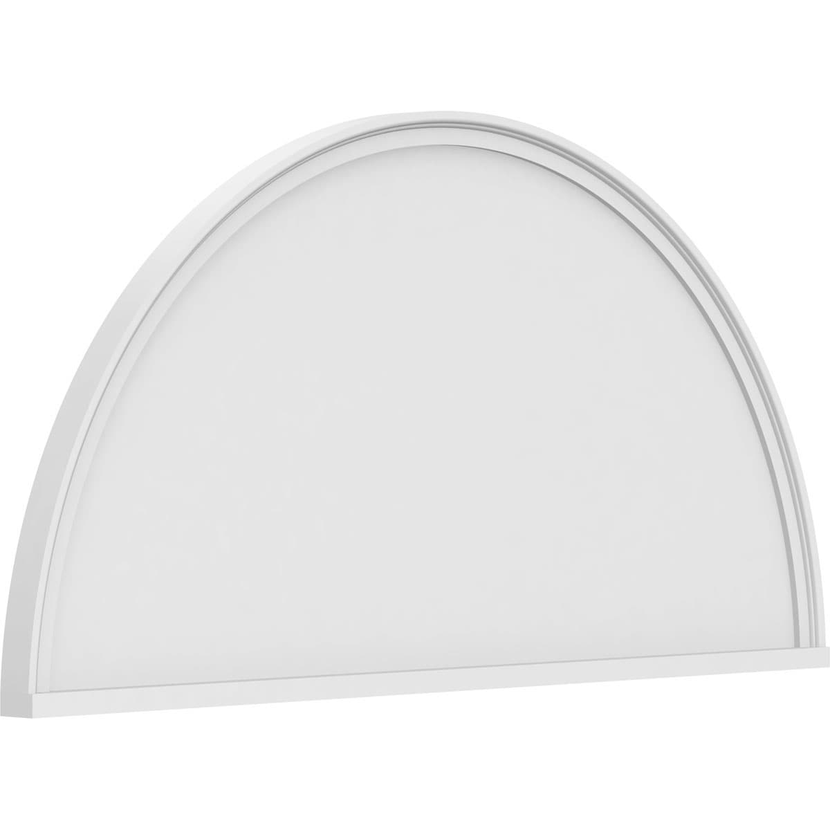 Ekena Millwork PEDPS052X260HRO00 52-in W x 26-in L PVC Pediment