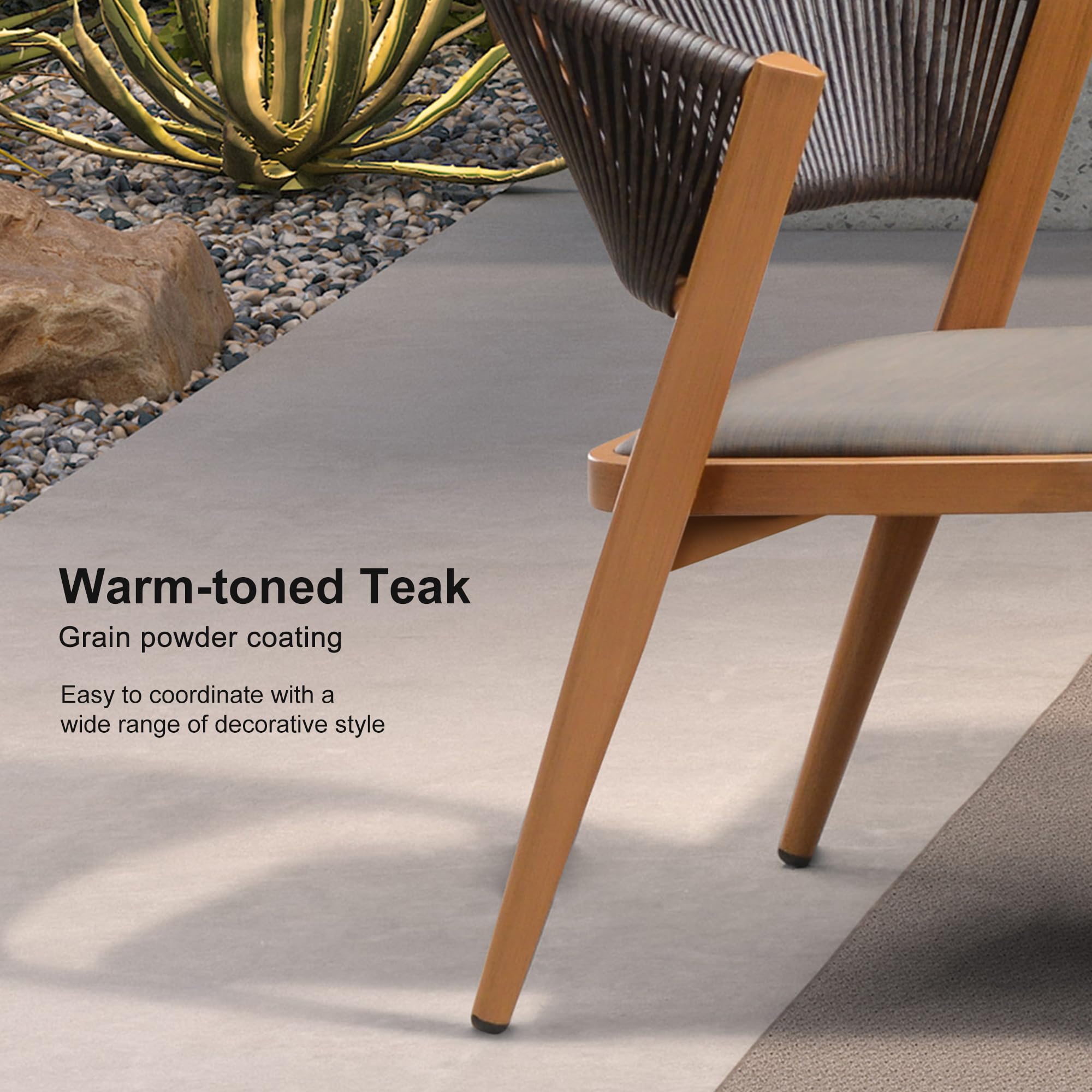 PURPLE LEAF LS04-DSMZ09-AW-200 Patio-Dining-Sets - View #2