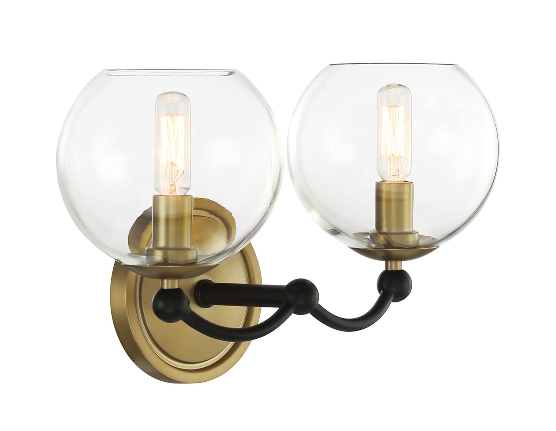 Minka Lavery 5062-726 Kearney Park 14-in 2 -Light Multiple finishes Multiple colors Modern/contemporary Vanity light bar